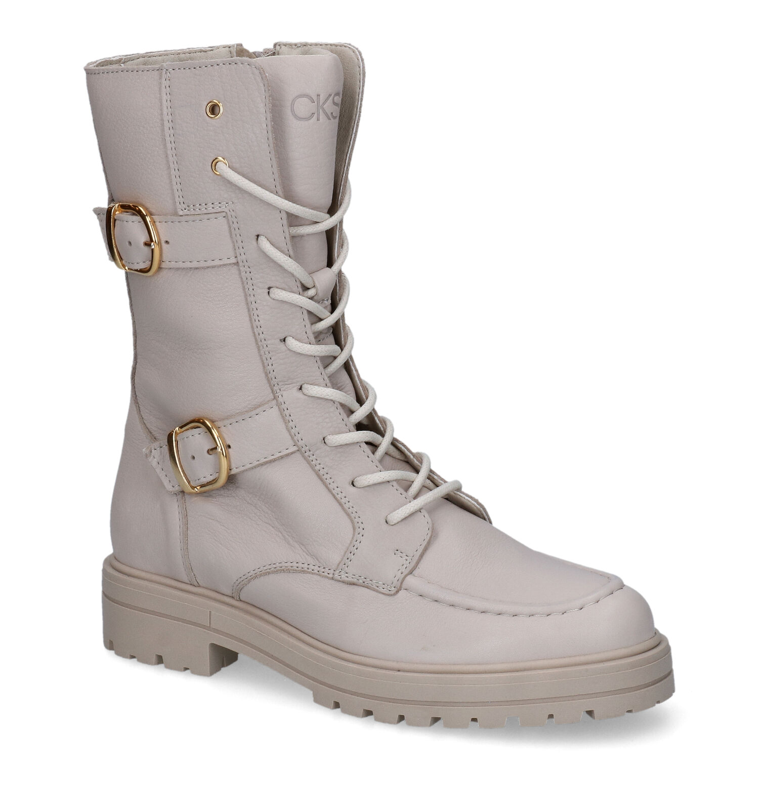 CKS Charm Taupe Boots Dames Laarzen Online op TORFS.BE