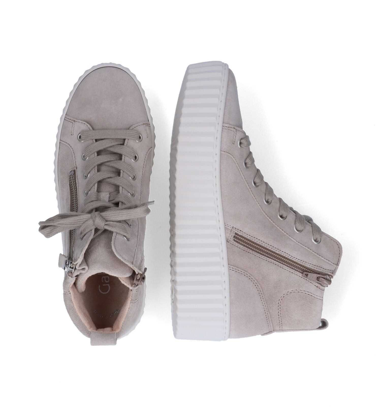 Gabor Best Fitting Beige Sneakers | TORFS.BE | Gratis verzend en retour