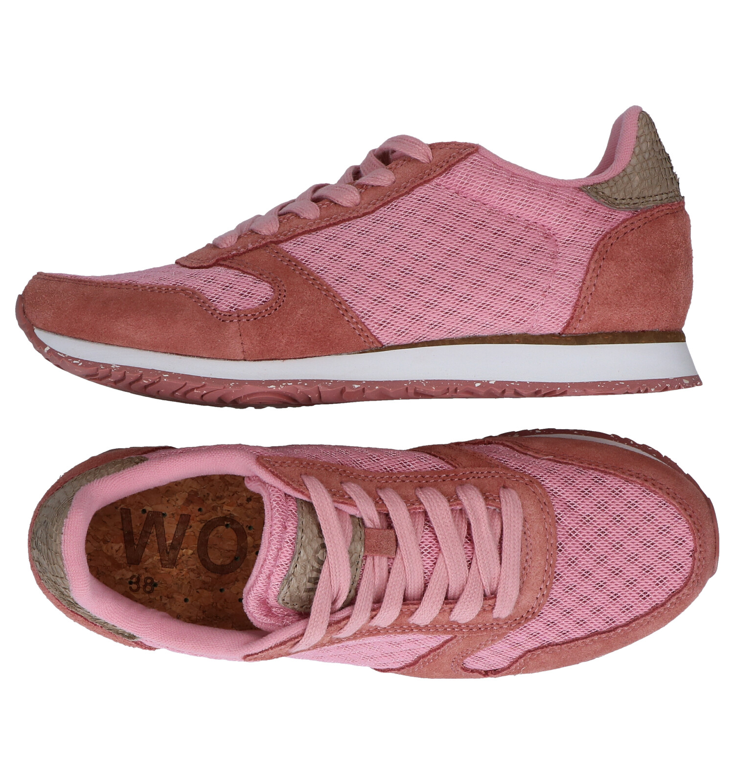 Woden Ydun Roze Sneakers | TORFS.BE | Gratis verzend en retour