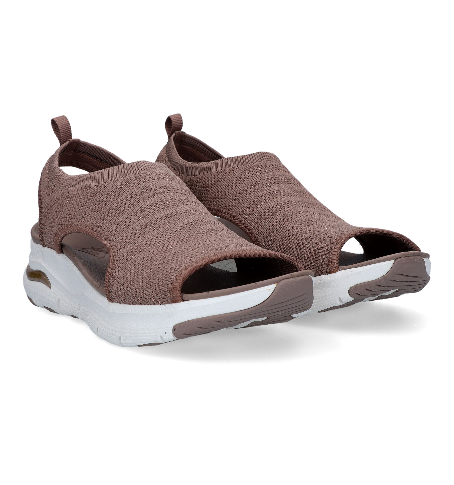 Sandale skechers online enfant brun