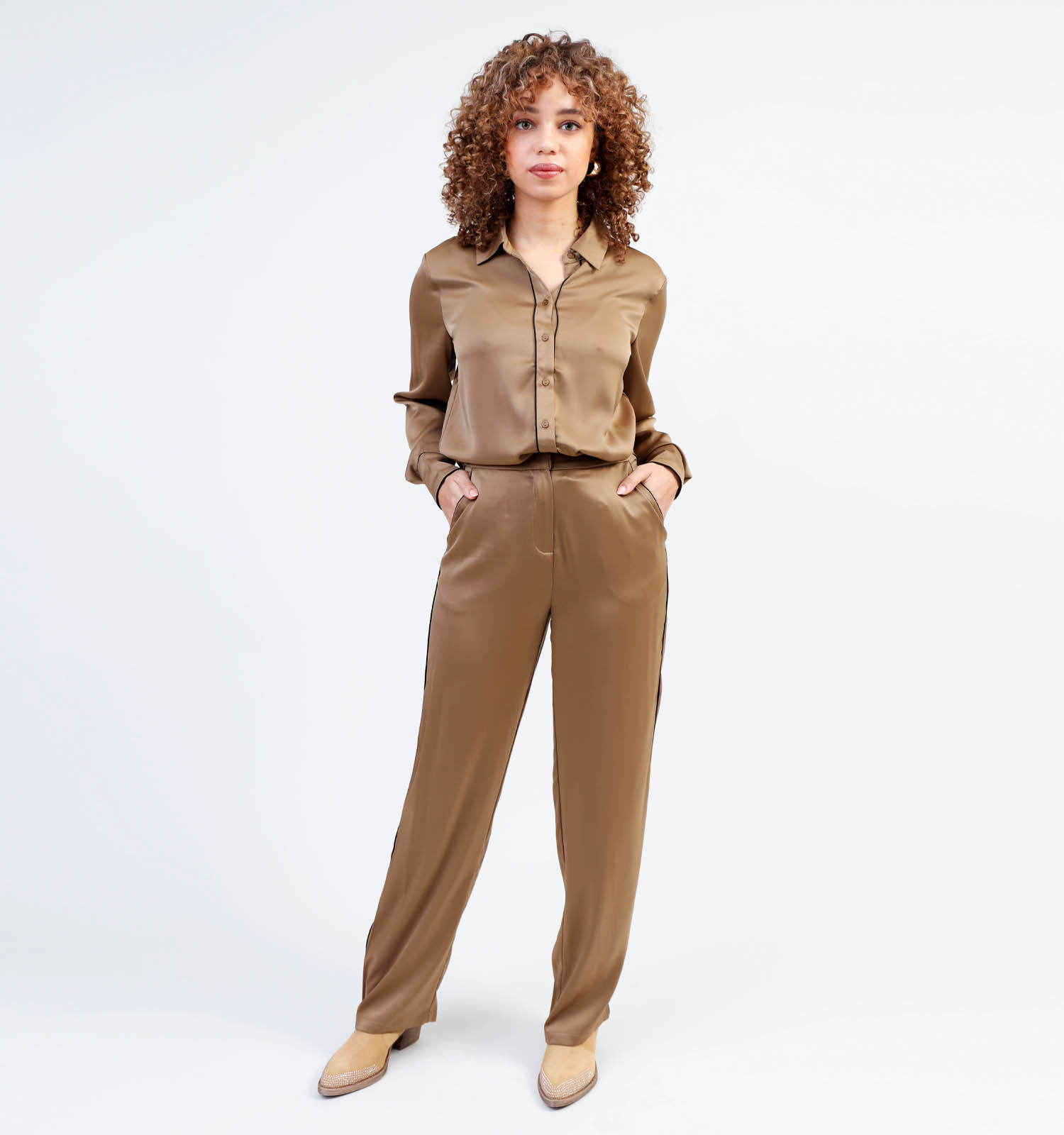 Vila Visiffe Hw Straight Pants - Noos - Vergelijk prijzen