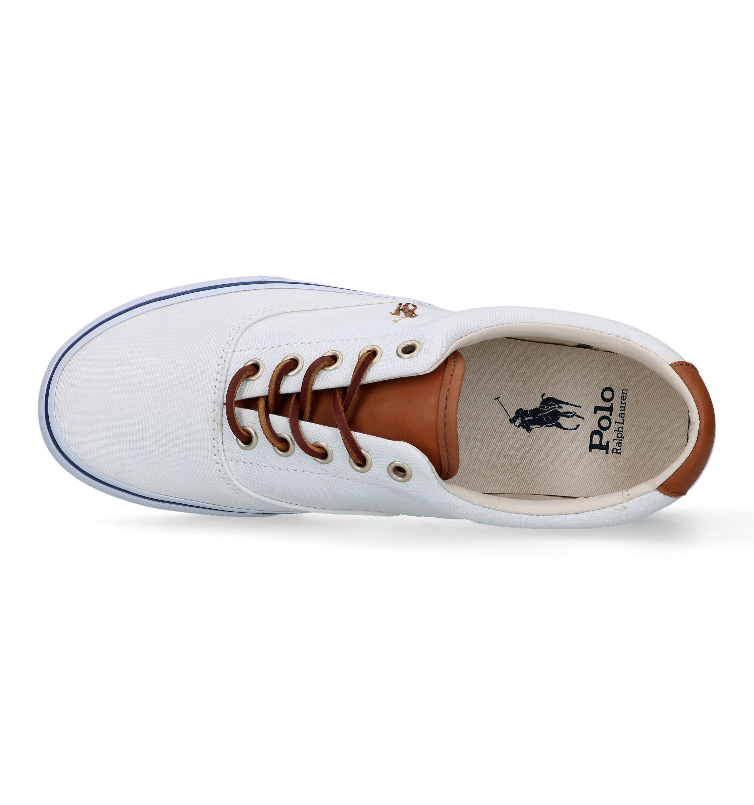 Ingenieurs Strippen dienen Polo Ralph Lauren Keaton Witte Sneakers | Heren Sneakers