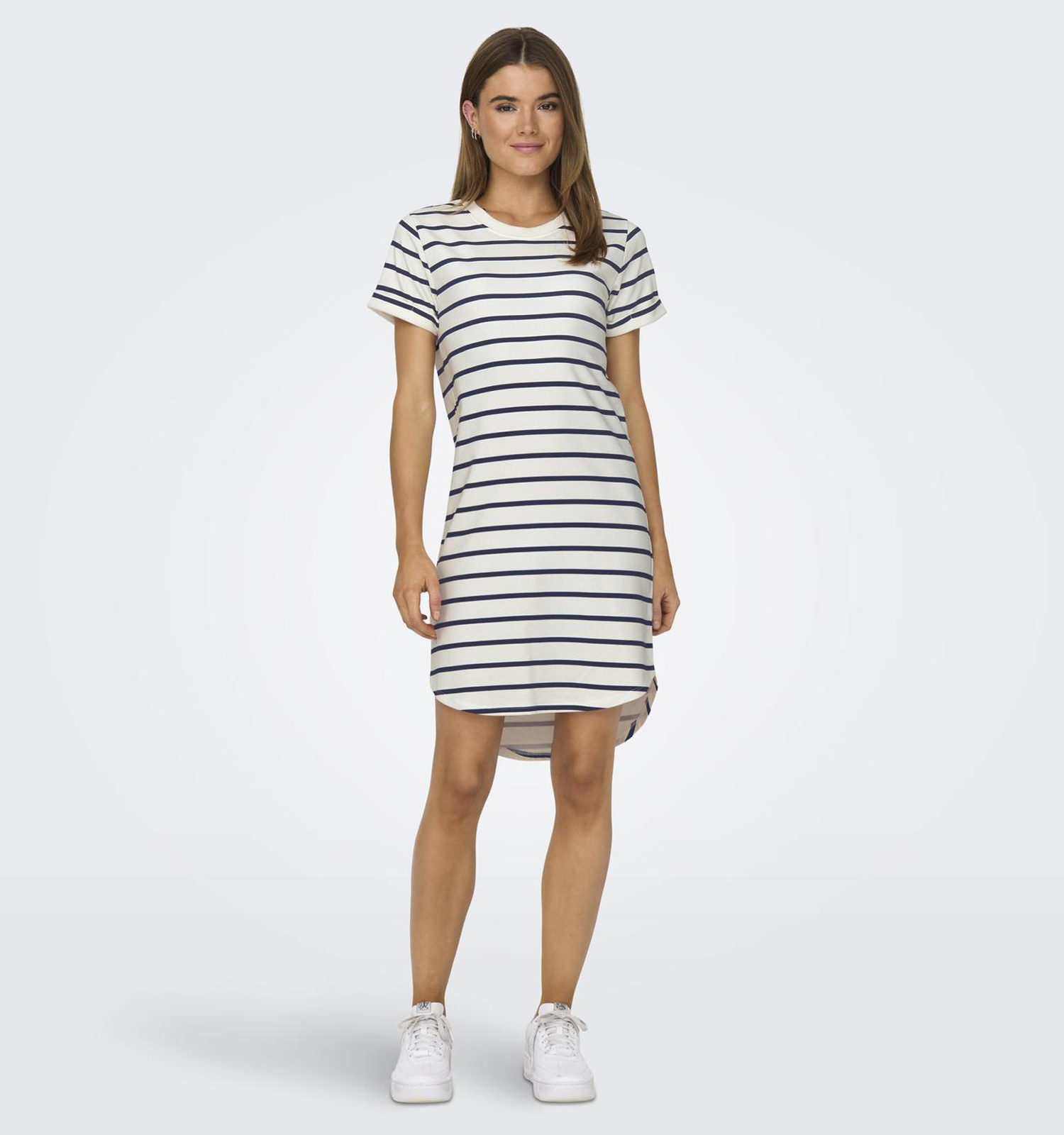 JDY Ivy Witte T shirt jurk Dames Kleedjes Online op TORFS.BE