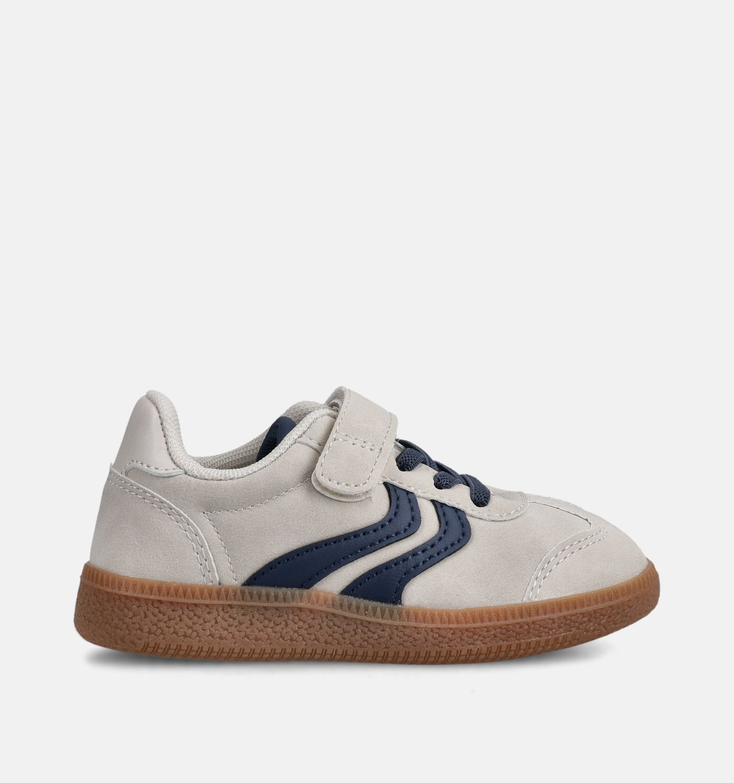 Milo & Mila Donkerbeige Sneakers