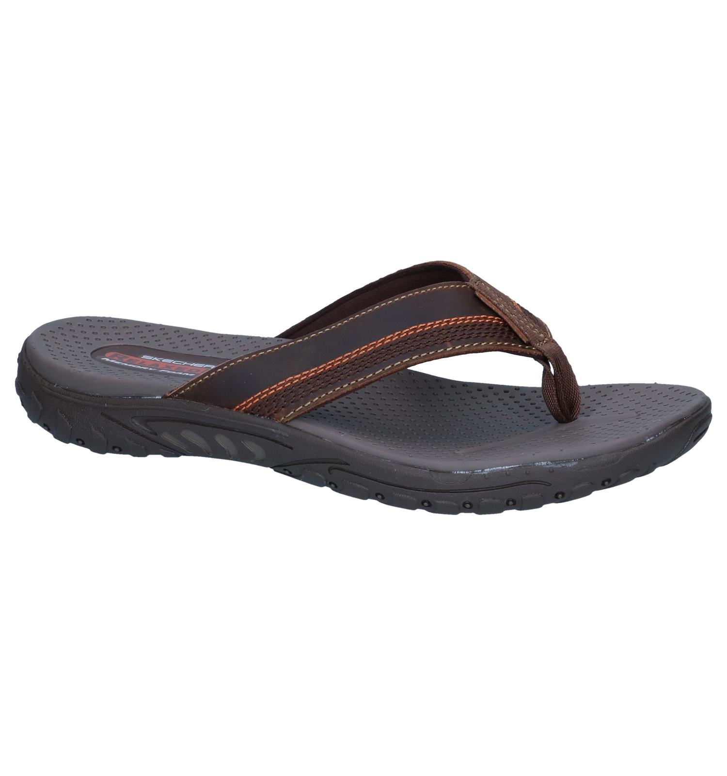 sandale skechers brun