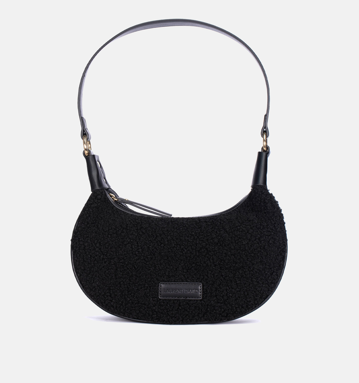 Laurent David Zwarte Schoudertas