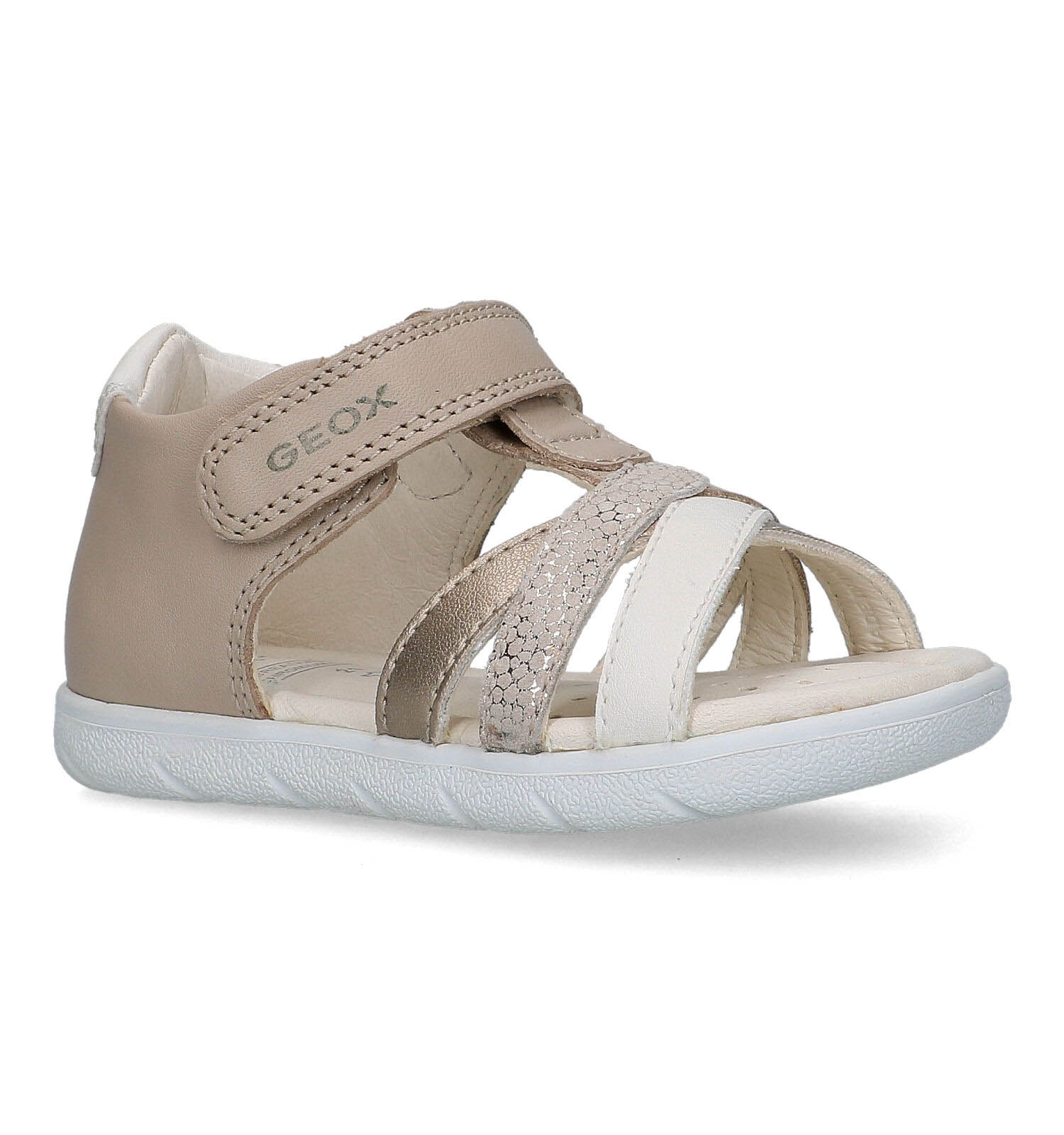 Botanist Ladder Prematuur Geox Alul Beige Sandalen | Meisjes Babyschoenen