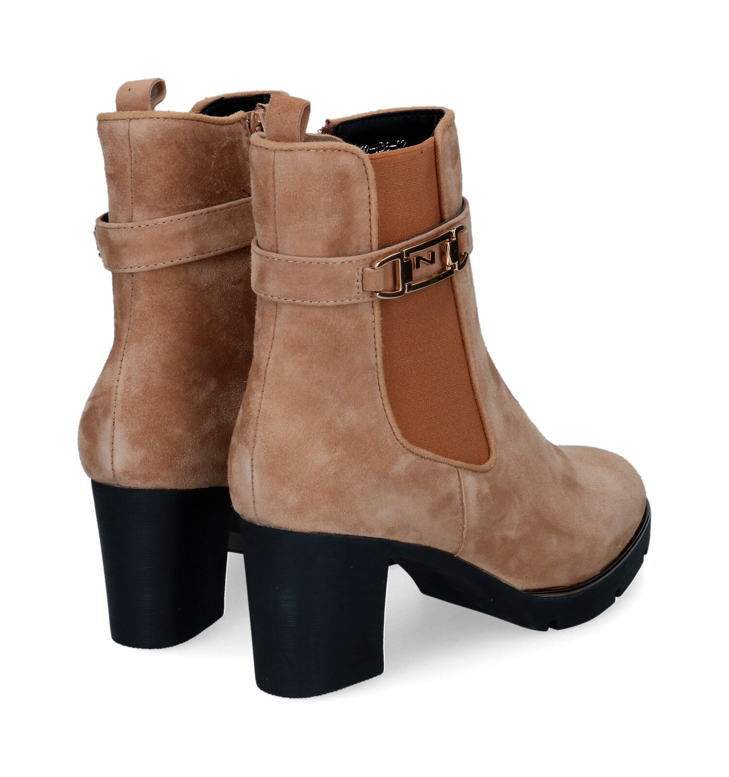 Nathan-Baume Camel Enkellaarzen | TORFS.BE | Gratis verzend en retour