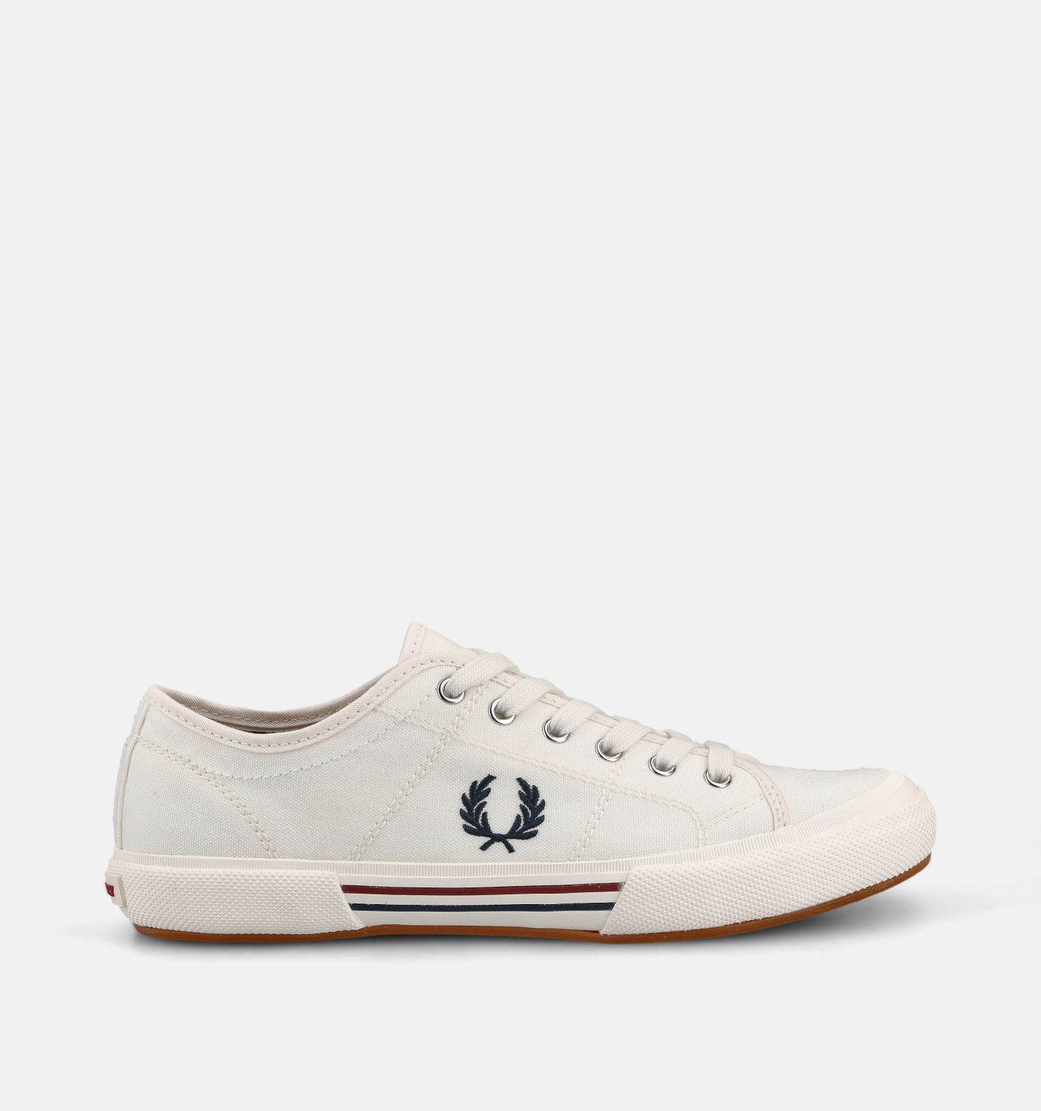 Fred Perry Vintage Tennis Canvas Witte Sneakers