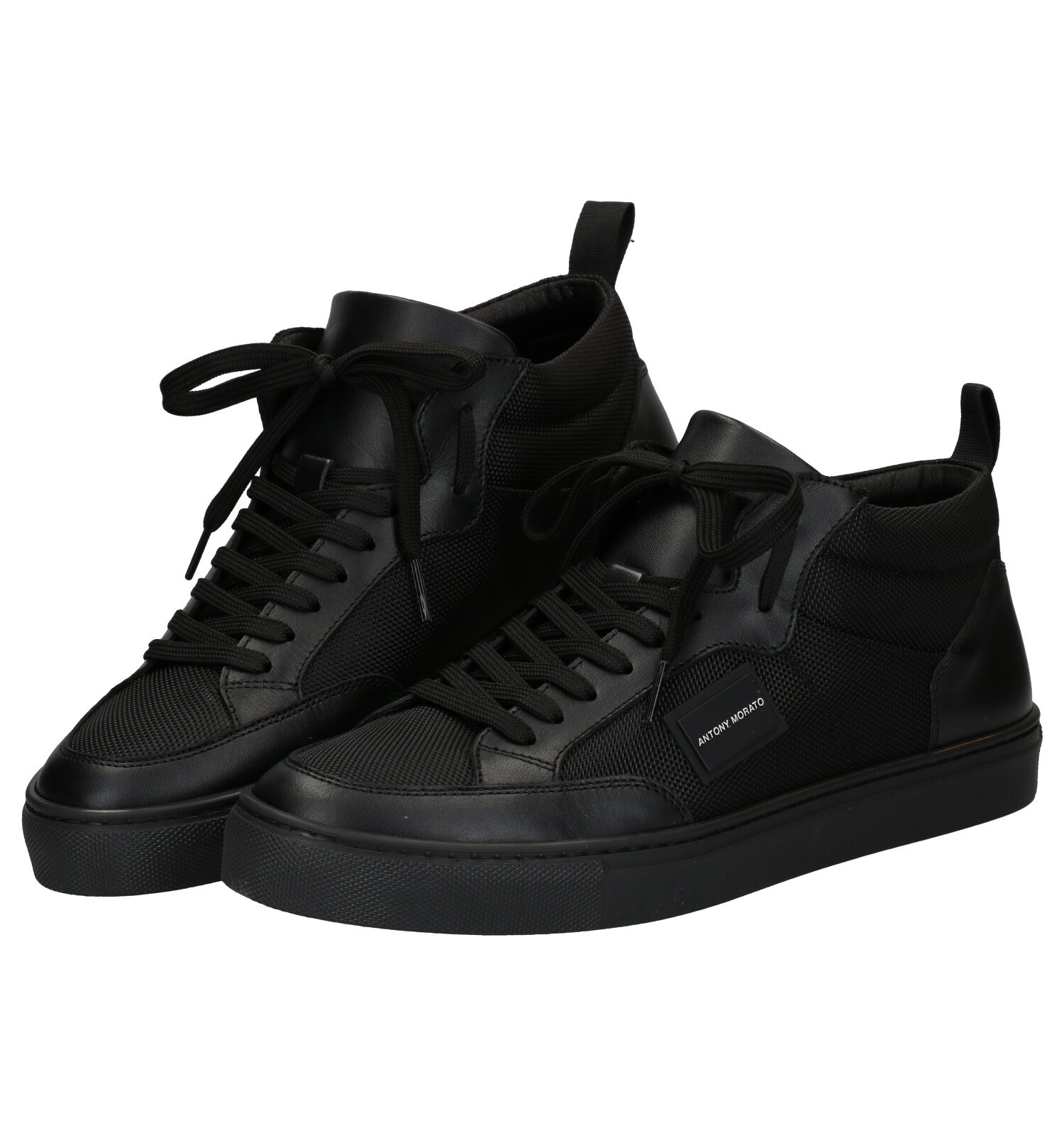 Zwarte ANTONY MORATO Hoge sneaker MMFW01412 | Omoda