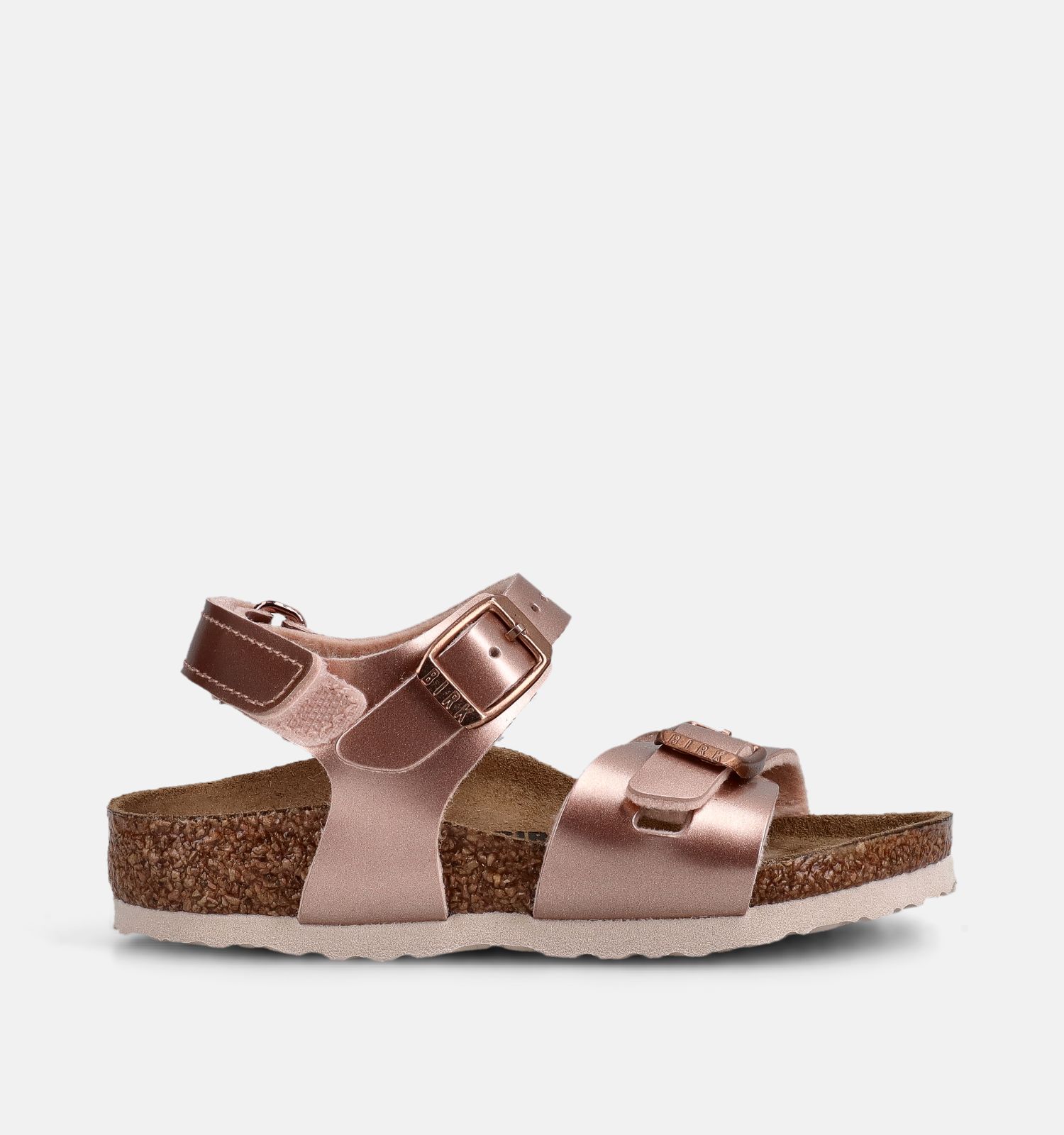 Birkenstock Rio Rosé Gouden Sandalen