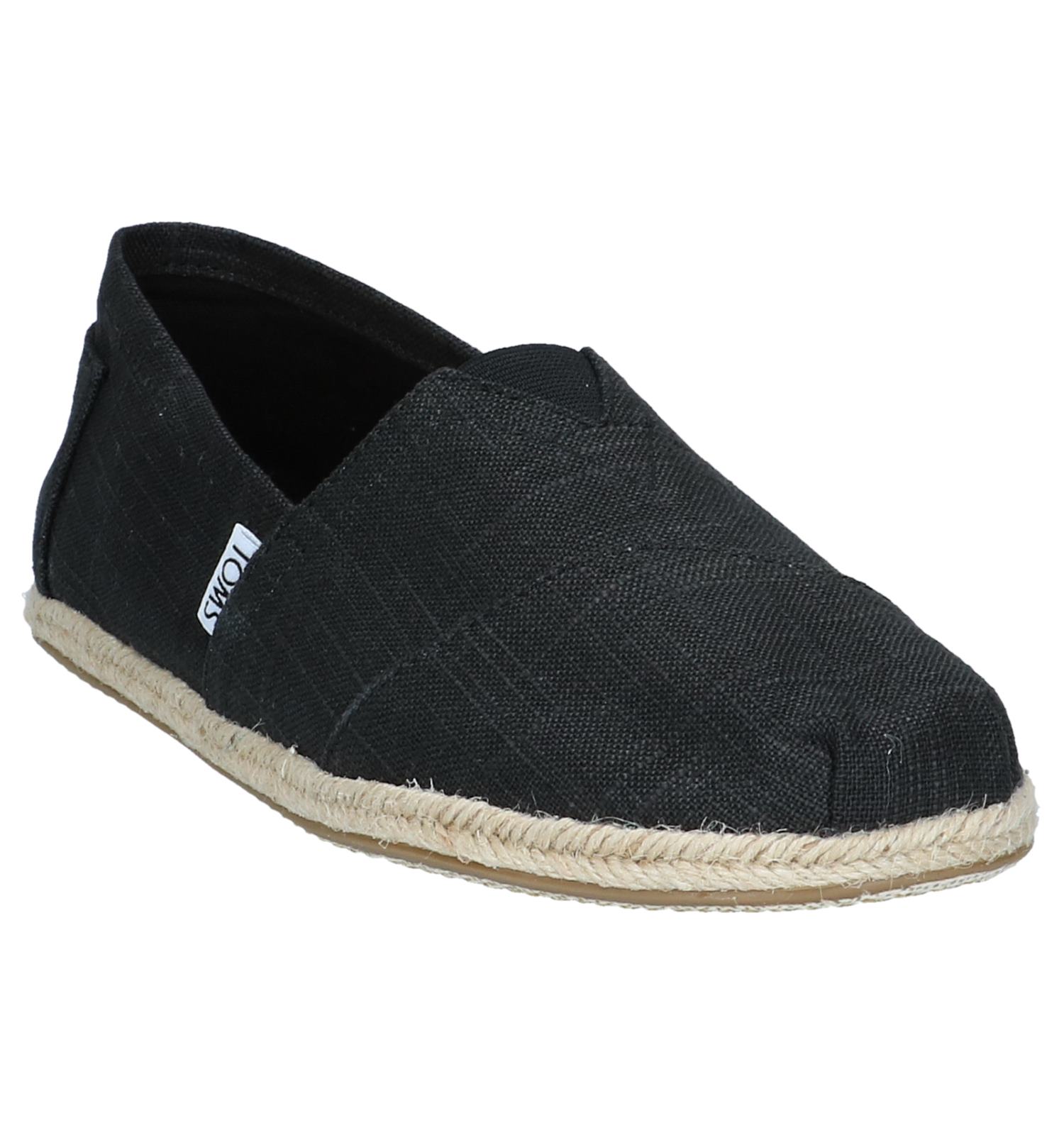 Zwarte Espadrilles Toms | TORFS.BE 