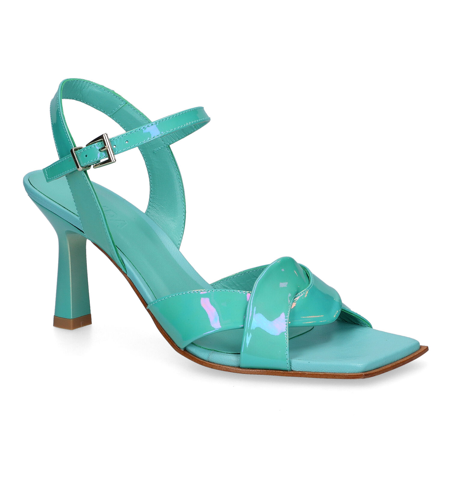 Aftrekken Susteen Ambient Zinda Turquoise Sandalen | Dames Sandalen