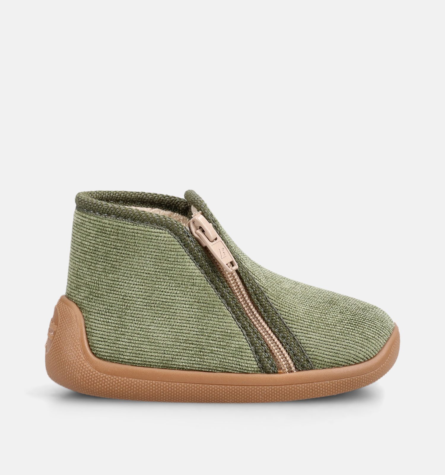 Little David Groene Pantoffels