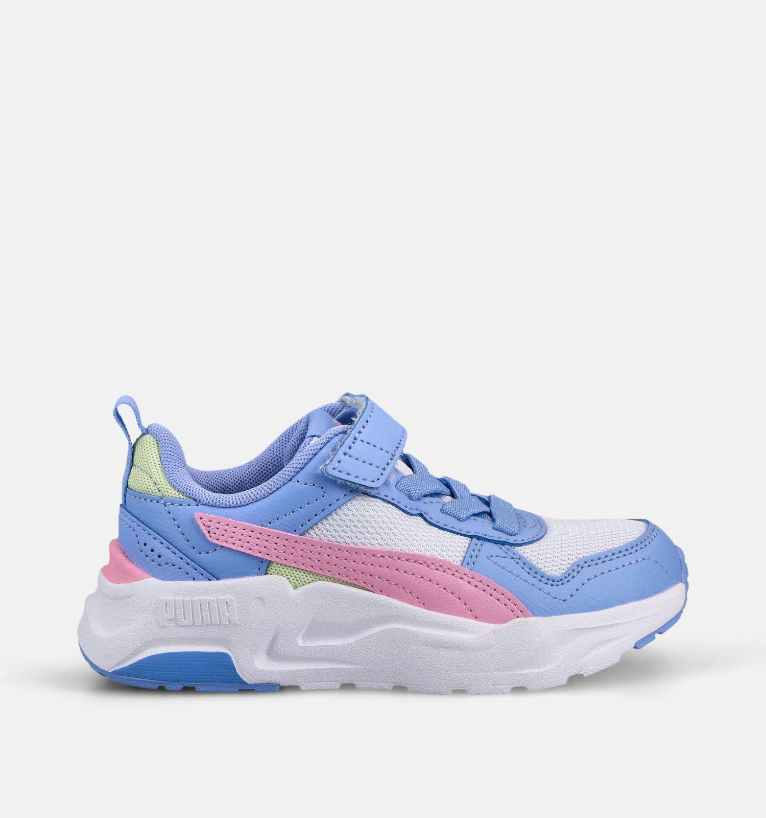 Puma Trinity 2 Baskets en Blanc/Violet