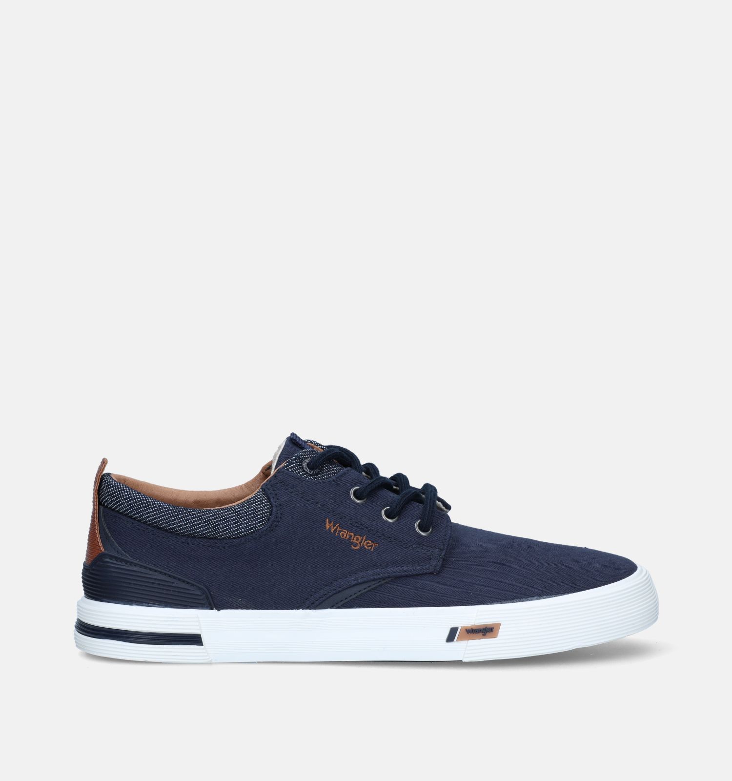 Wrangler Valley City C Chaussures a lacets en Bleu Hommes Chaussures plates en ligne sur TORFS.BE
