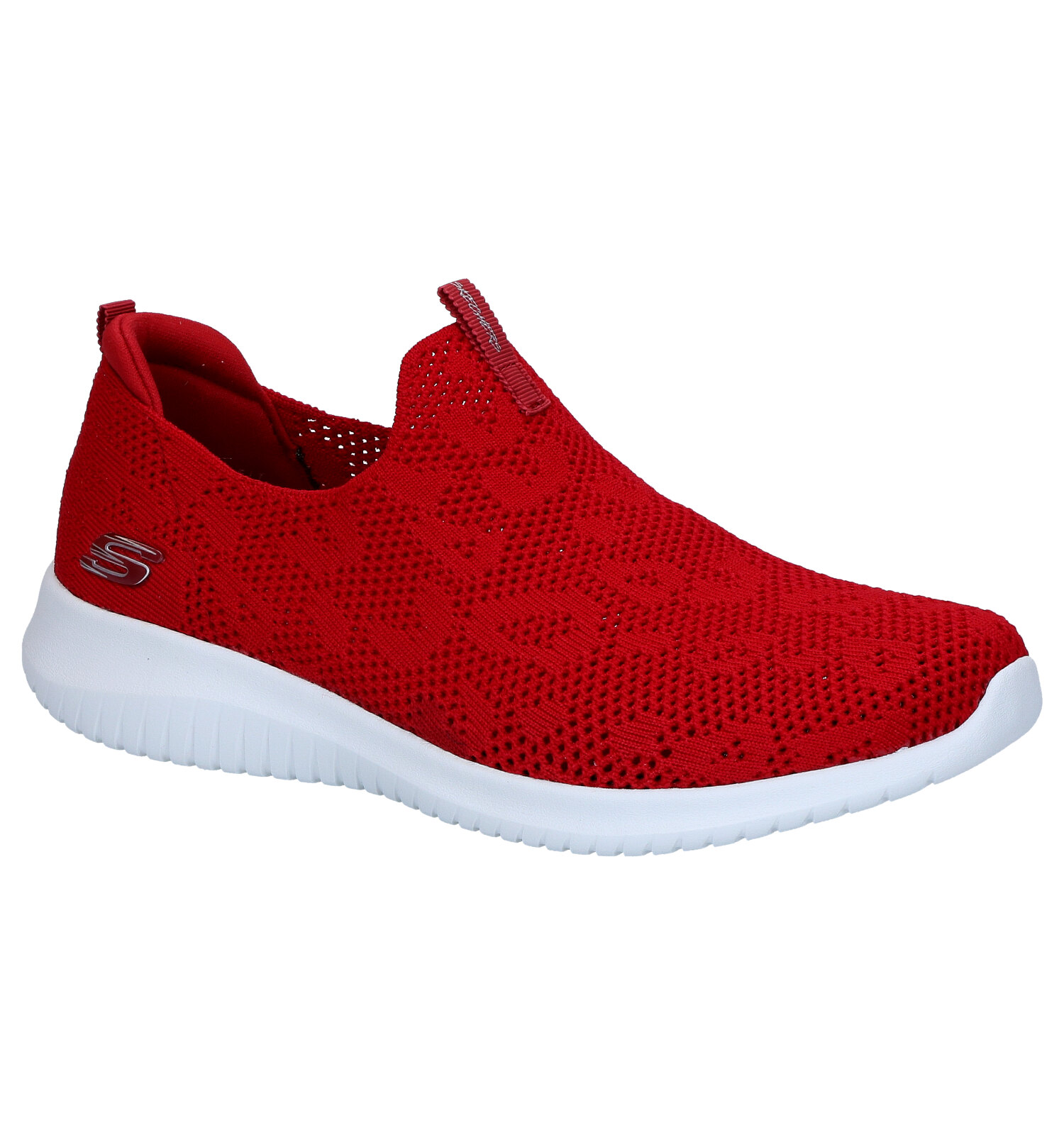 skechers memory foam femme rouge