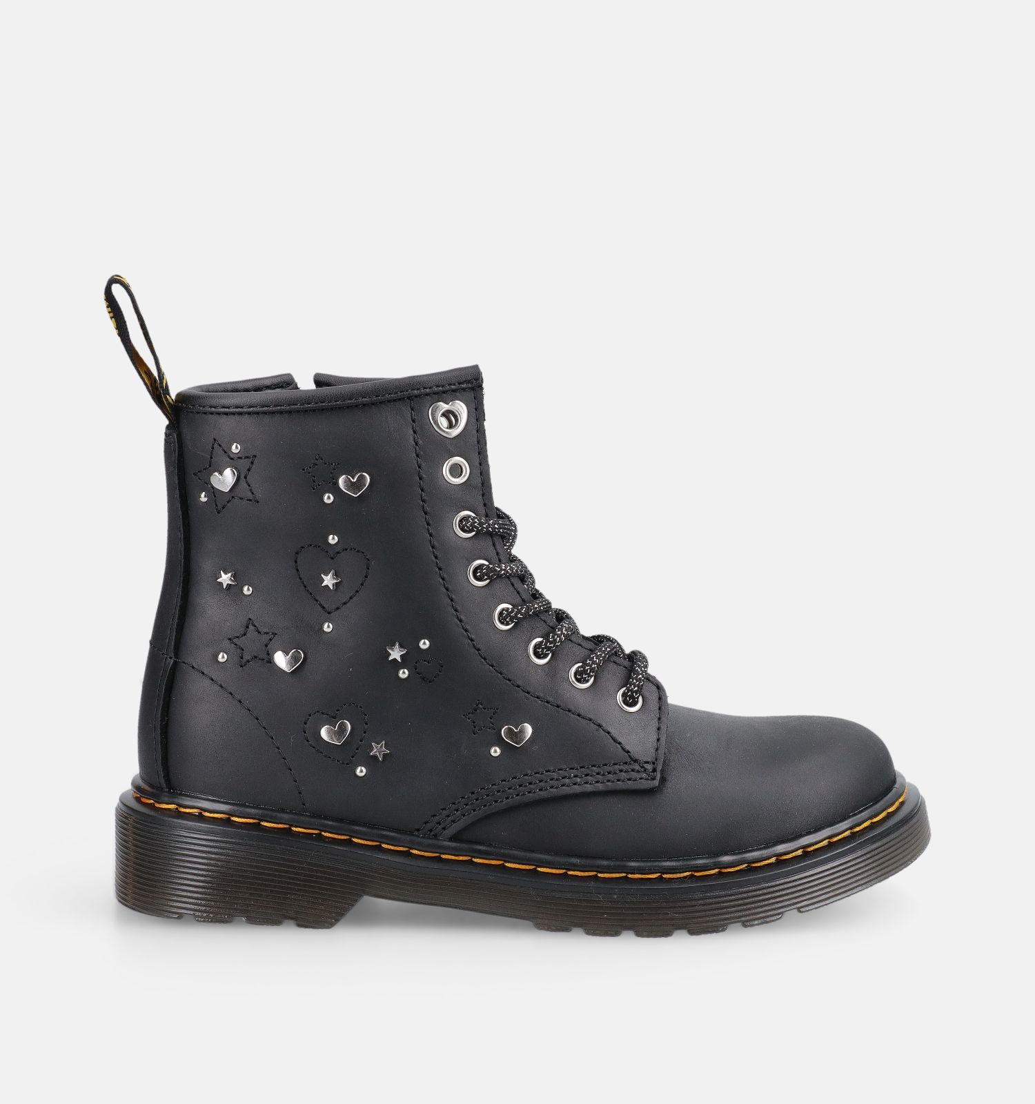 Dr. Martens 1460 Boots à lacets en Noir