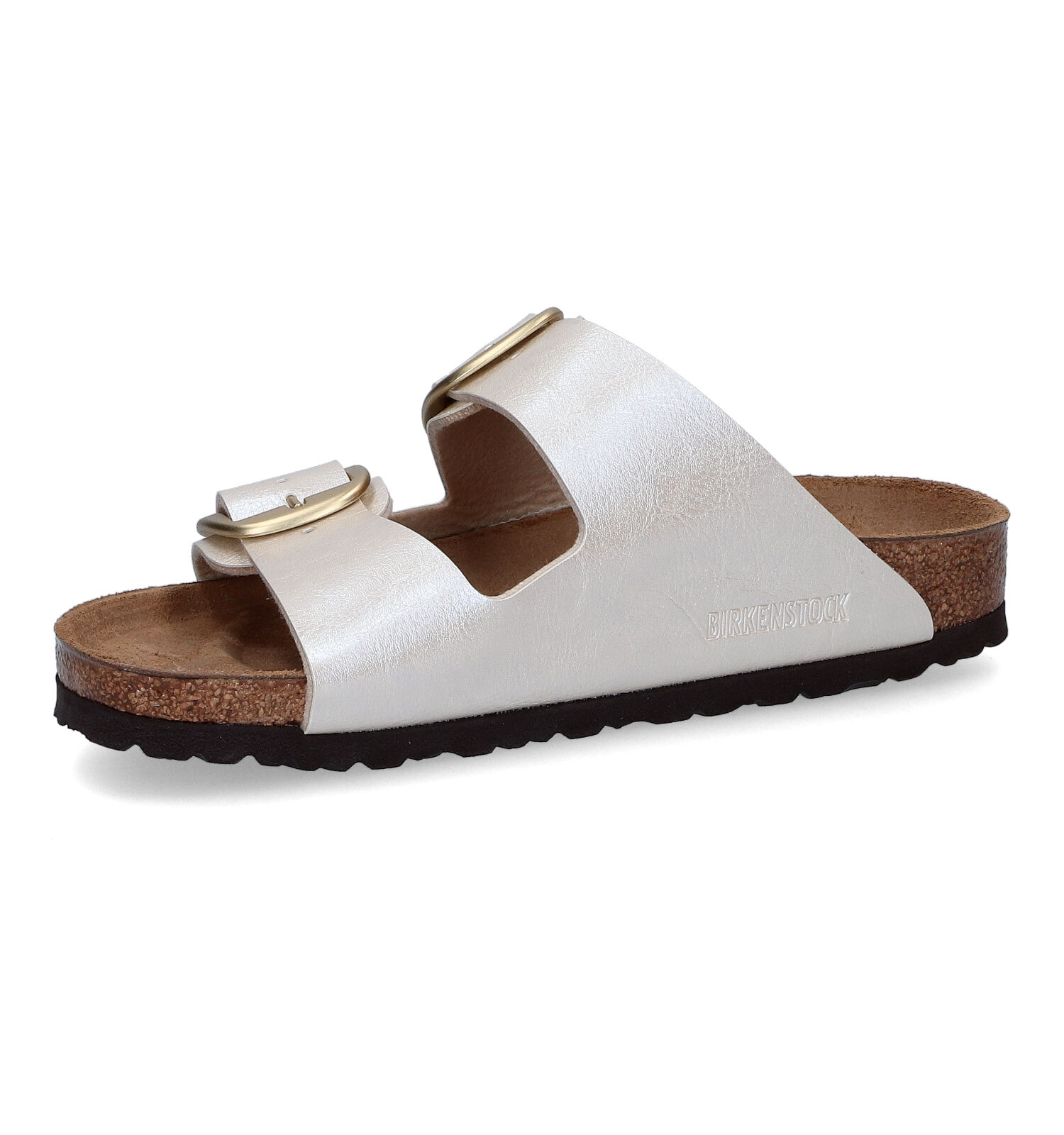 Winderig Zweet werk Birkenstock Arizona Big Buckle Gouden Slippers | Dames Slippers