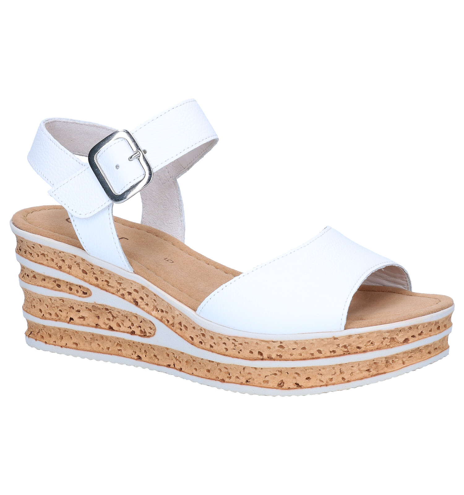 Gabor Witte Sandalen | TORFS.BE | Gratis verzend en retour