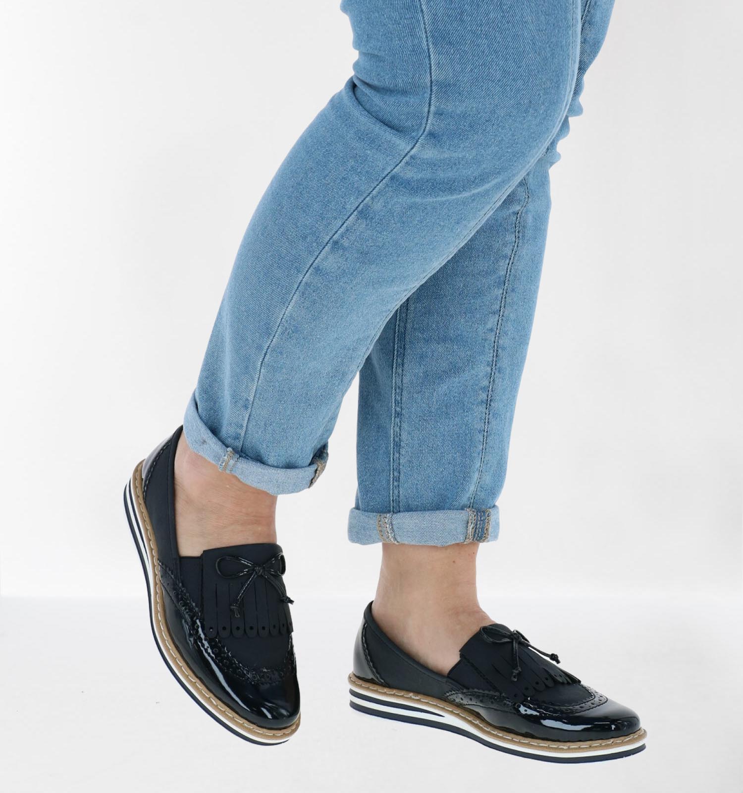 Rieker Zwarte Instappers | TORFS.BE | Gratis verzend en retour