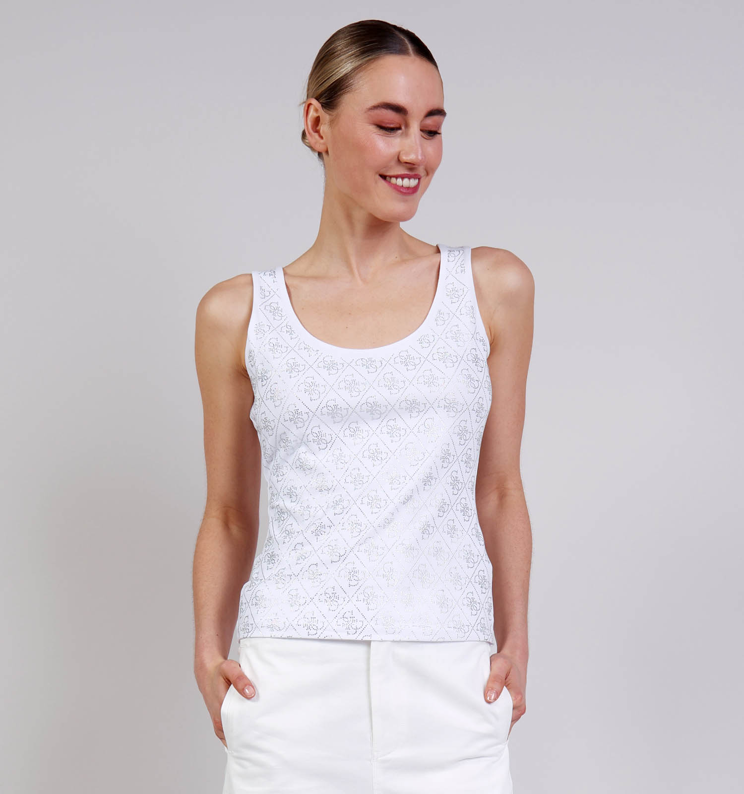 Guess Witte Top