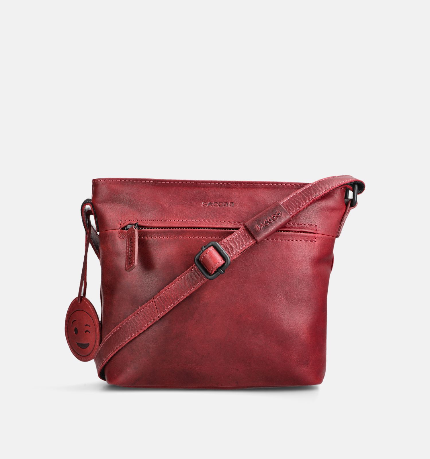 Saccoo Grenade Rode Crossbody Tas