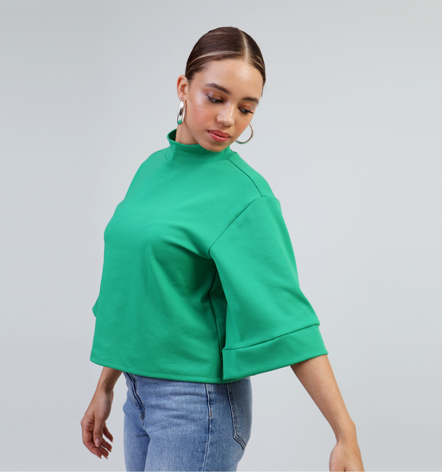 Groene sweater 2025 dames