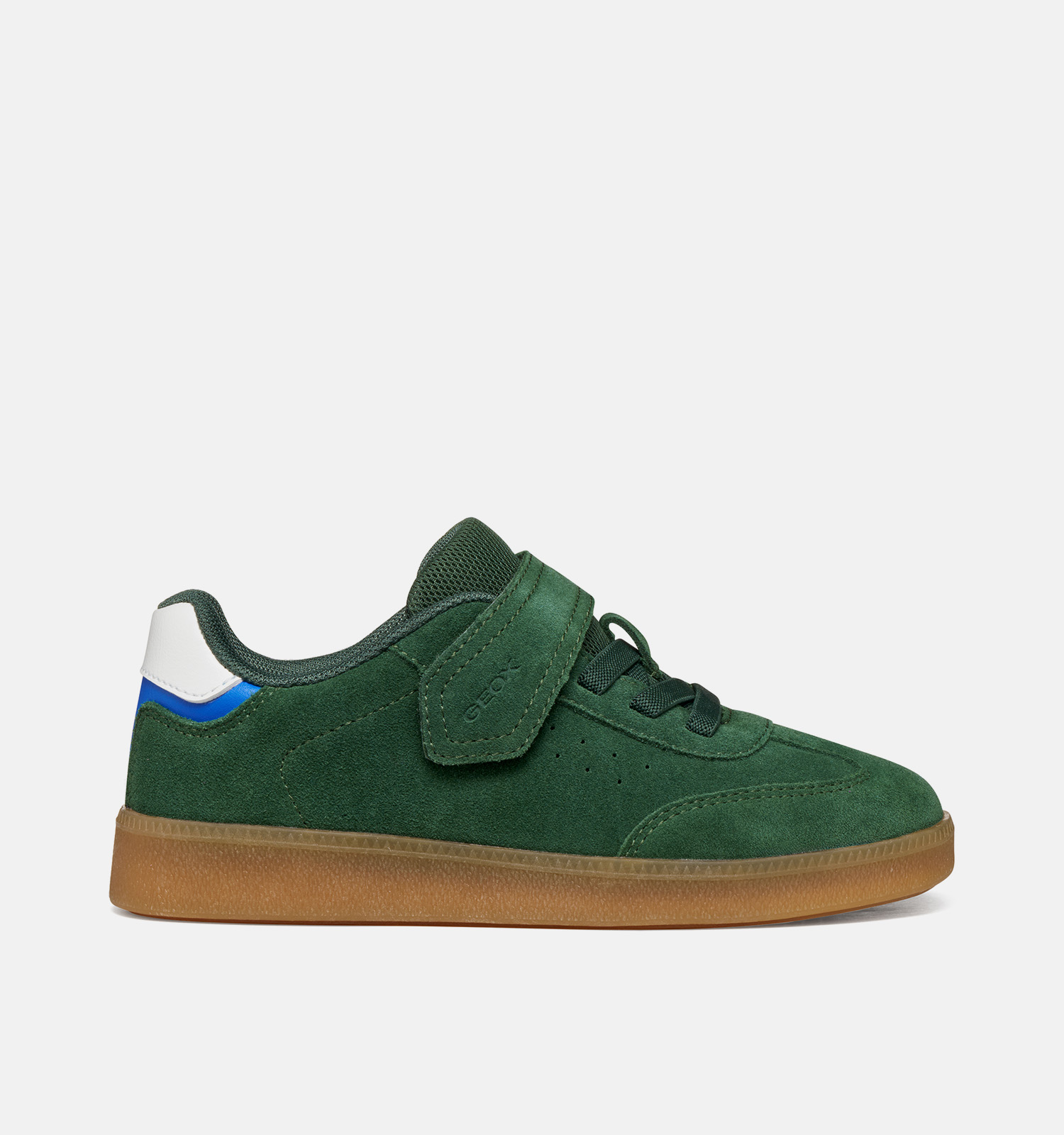 Geox New Emberlix Donkergroene Sneakers