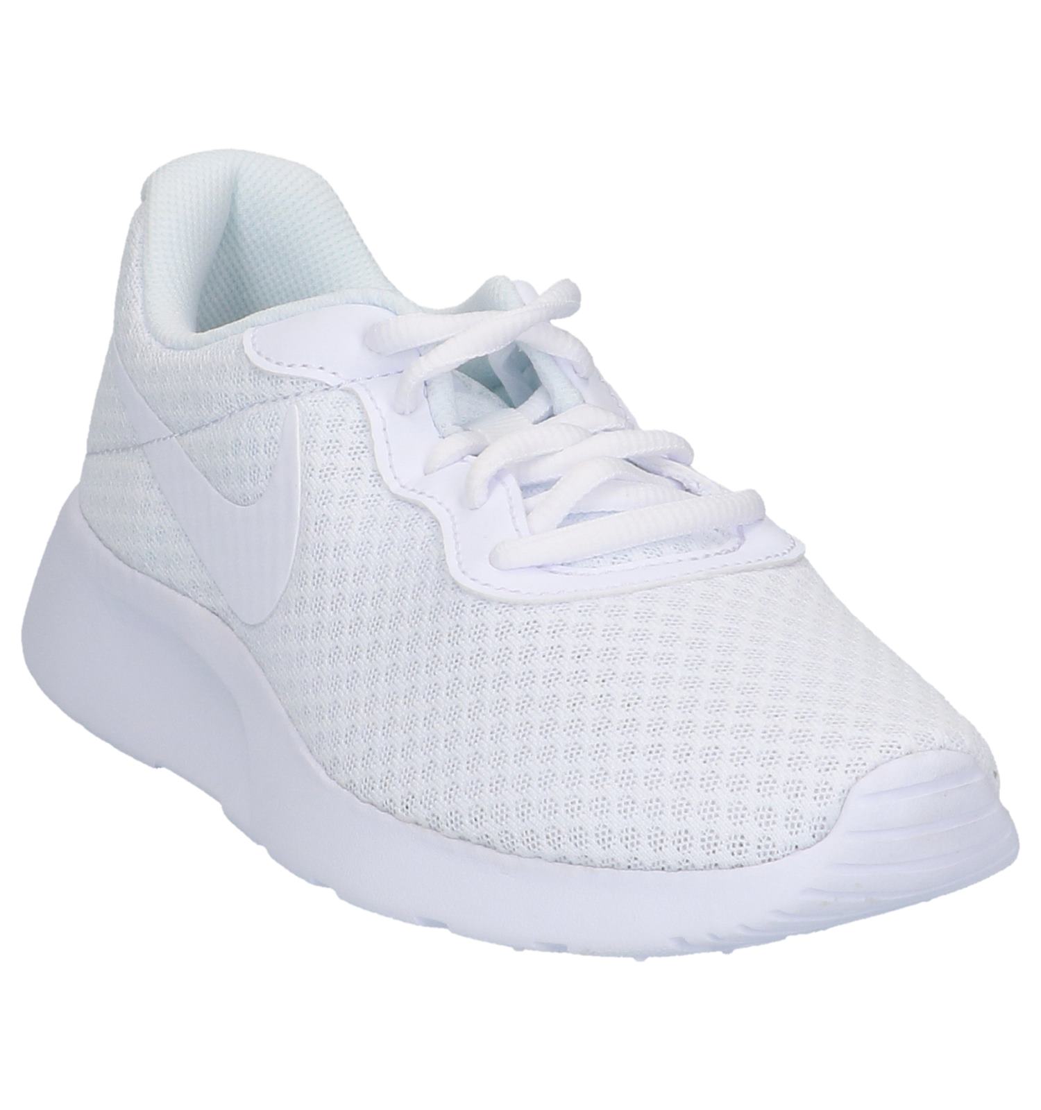 nike tanjun sneakers wit dames