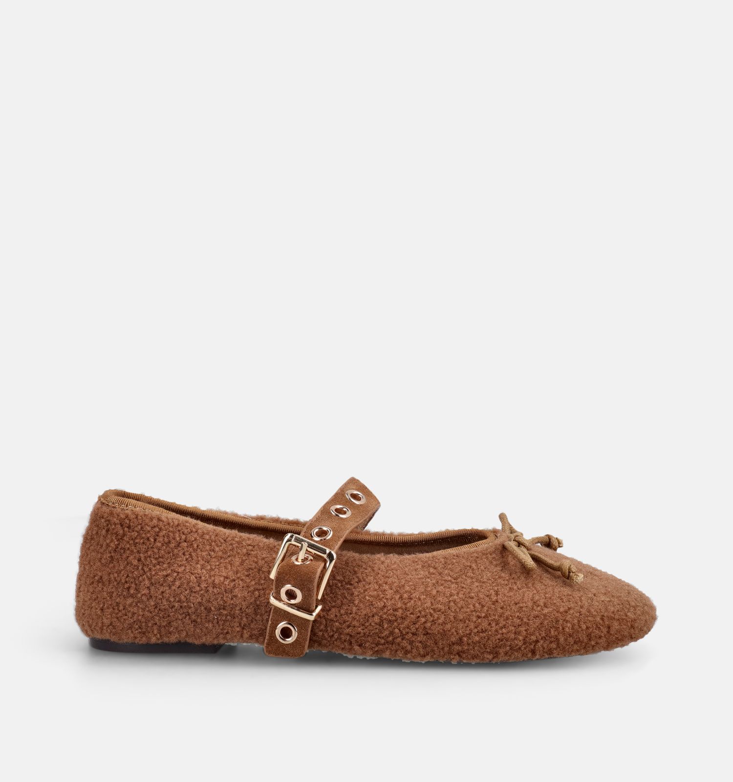 Laurent David Chaussures plates en Beige foncé