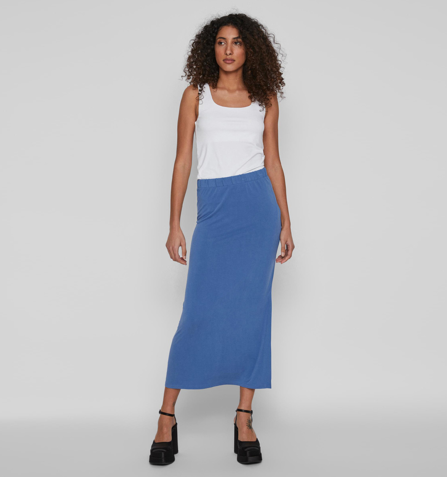 gaan beslissen D.w.z warm Vila Modala Blauwe Maxi Rok | Dames Rokken