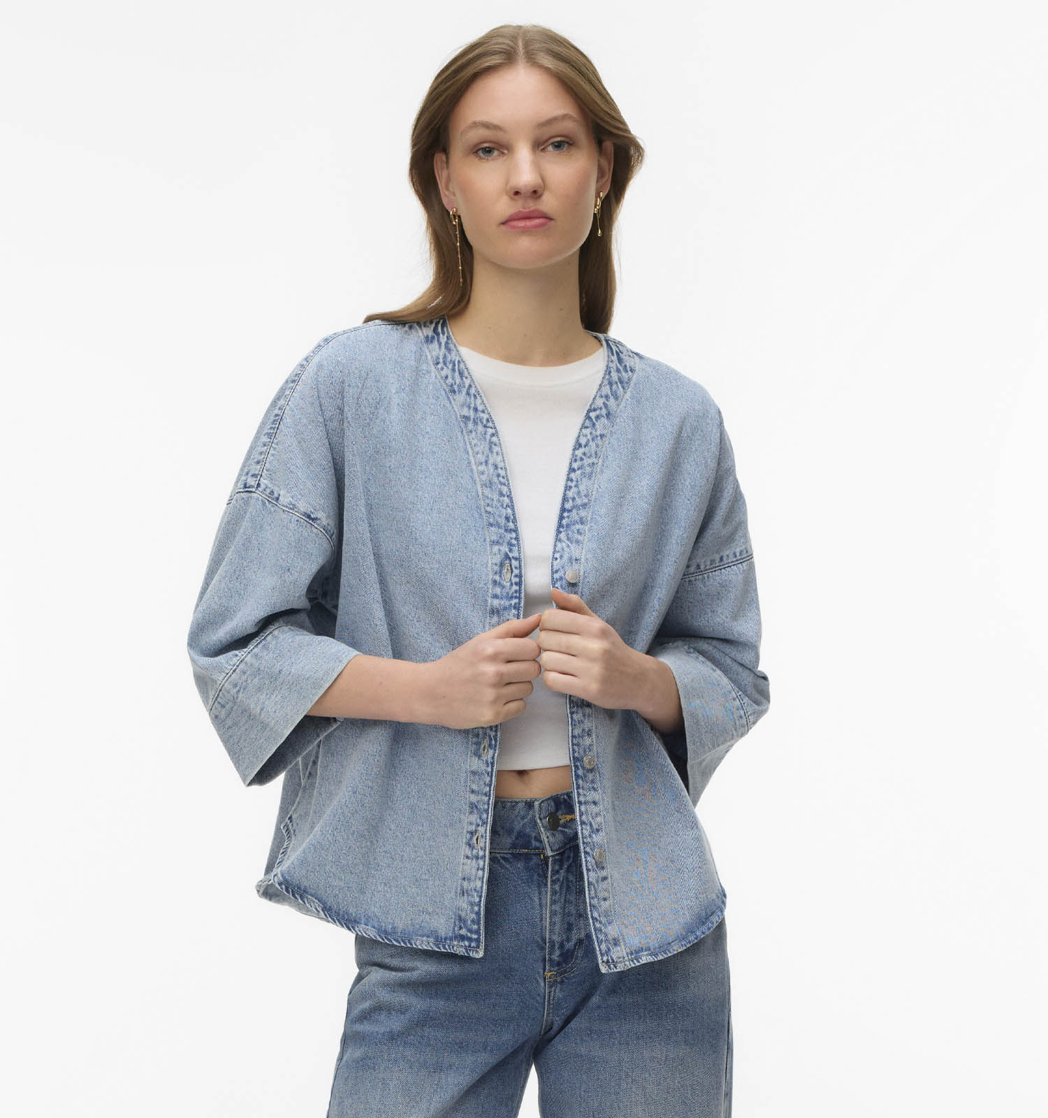 Vero Moda Valeria Blouse en Bleu