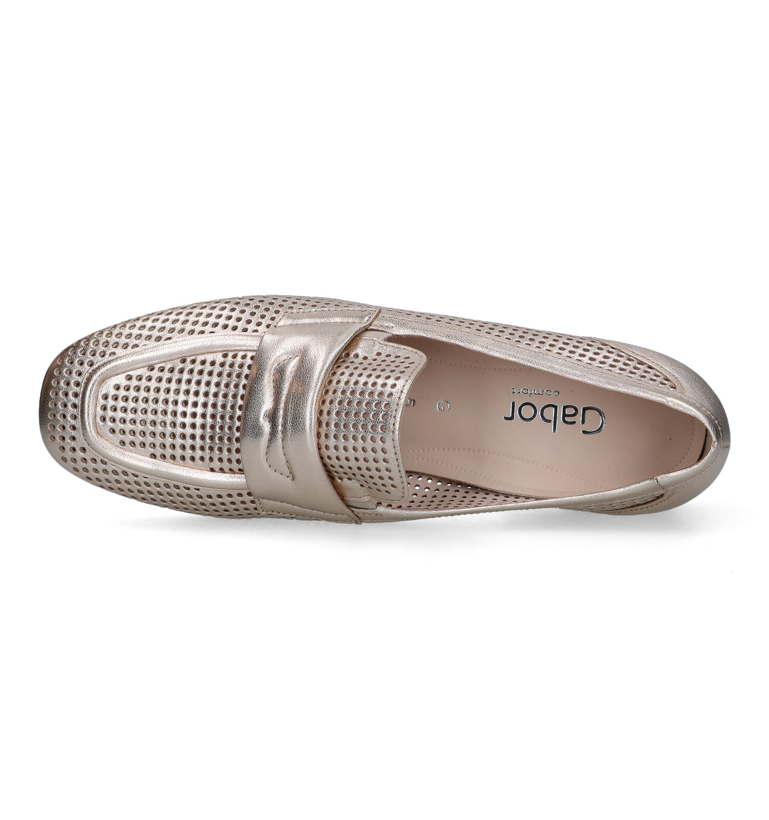 toilet morgen Te voet Gabor Comfort Gouden Loafers | Dames Lage schoenen