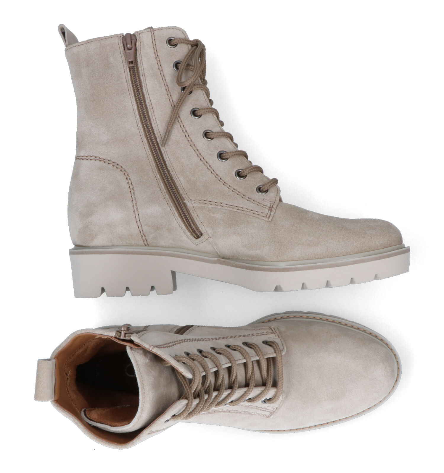 Gabor OptiFit Grijze Bottines | TORFS.BE | Gratis verzend en retour
