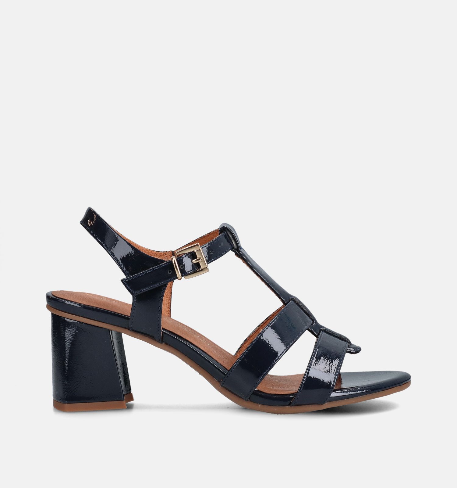 Marco Tozzi Donkerblauwe Sandalen op hak