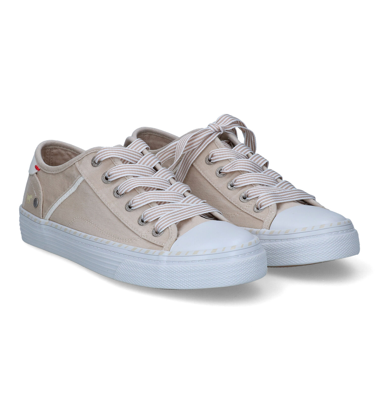 Mustang Beige Sneakers | Dames