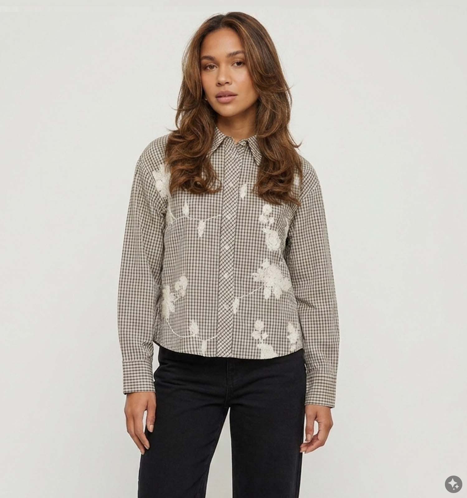 Vila Marin Blouse en Noir