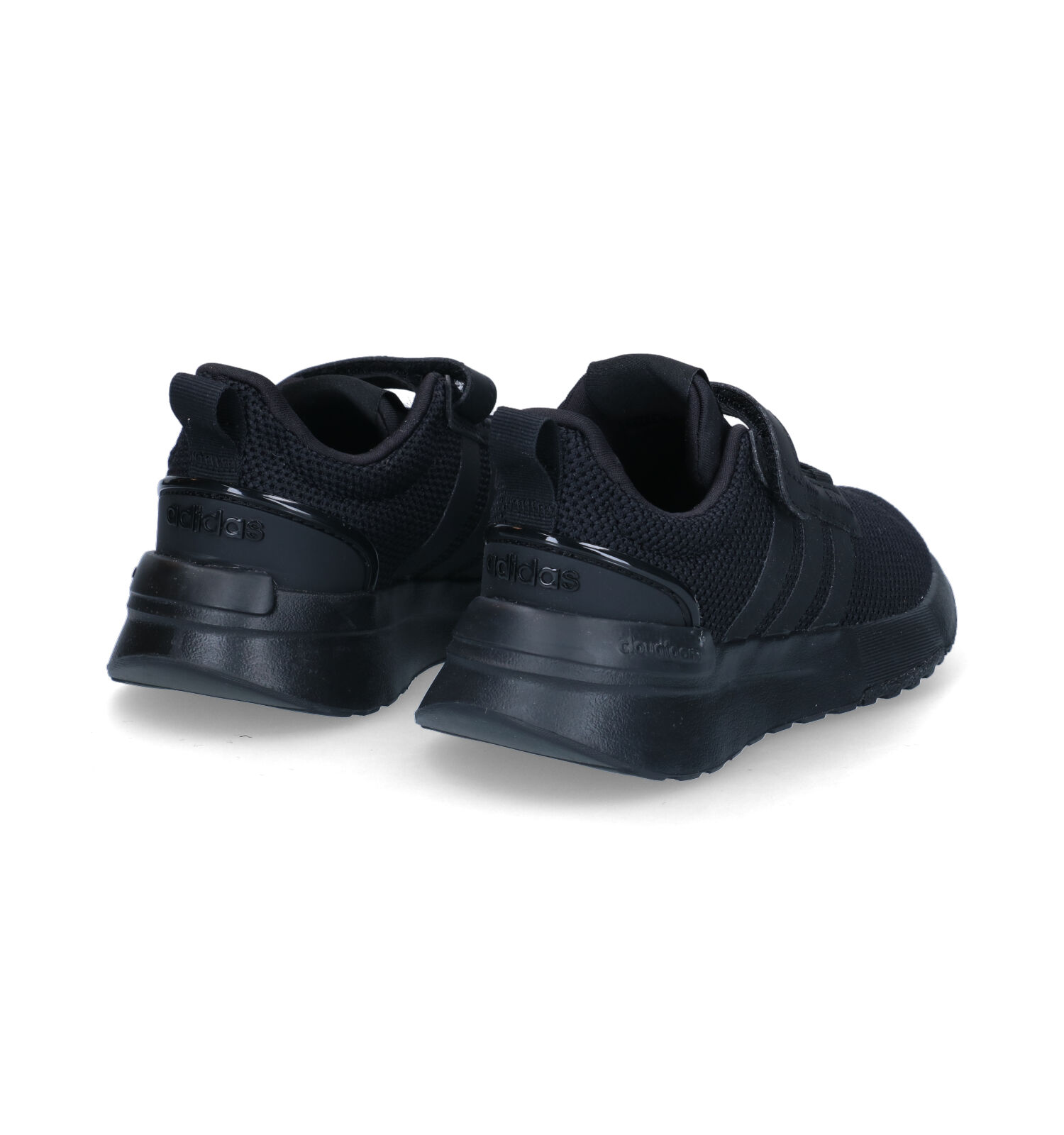 Adidas lite racer dames zwart on sale