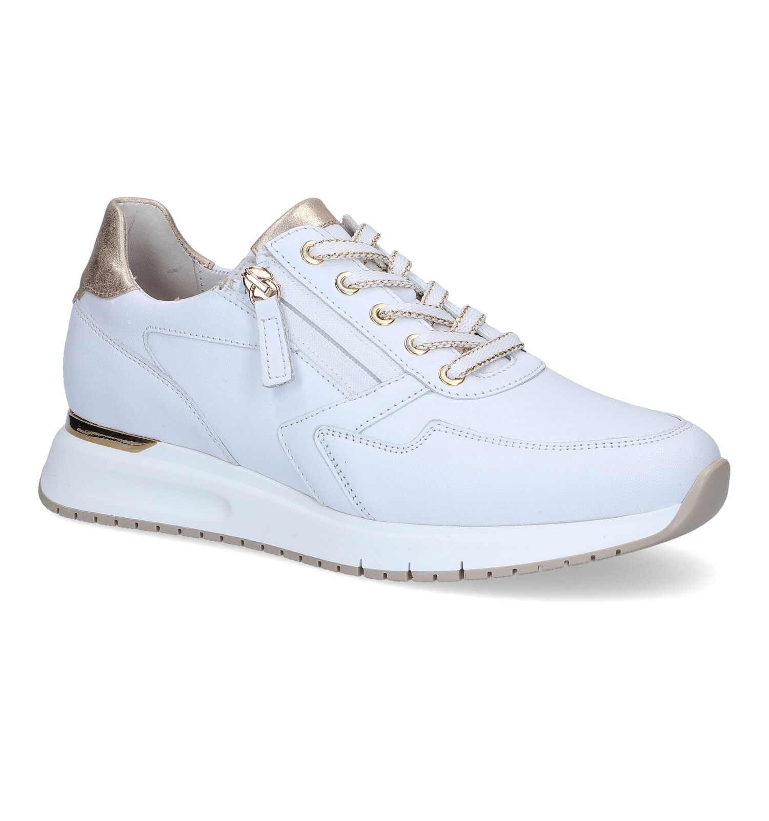 Gabor OptiFit Witte Veterschoenen | TORFS.BE | Gratis verzend en retour