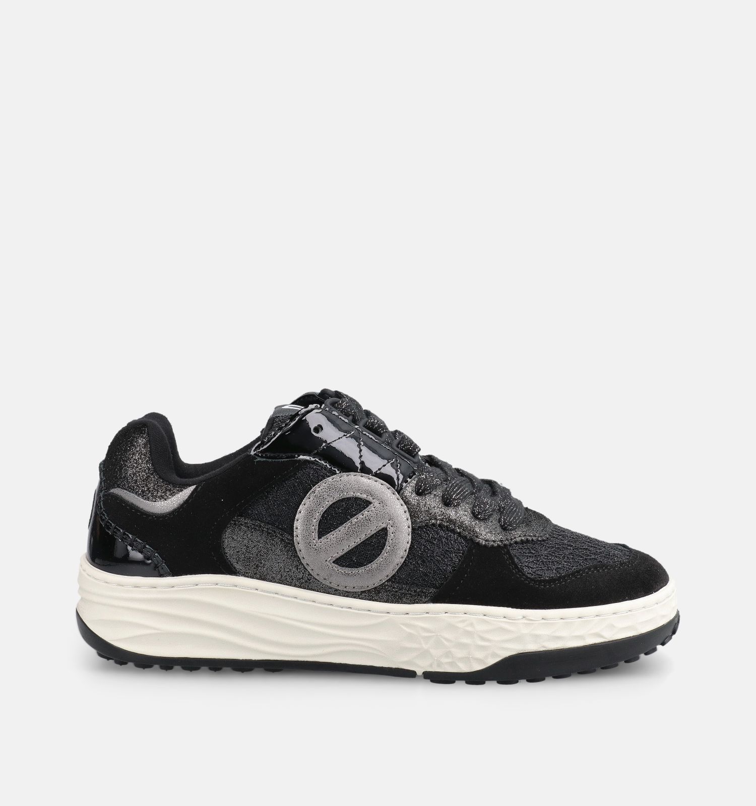 No Name Tyler Court Zwarte Sneakers