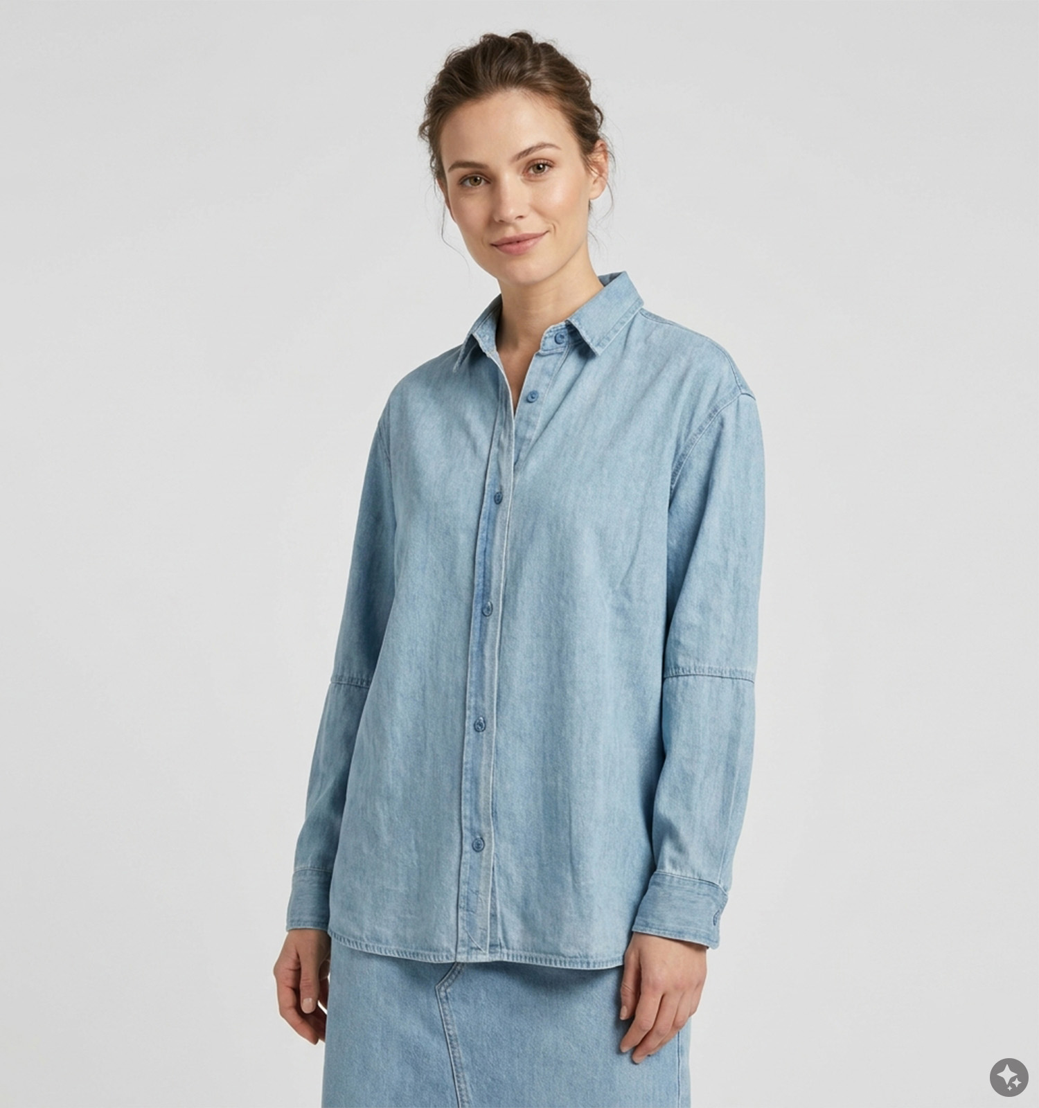 Adoré Daria Blauw Hemd