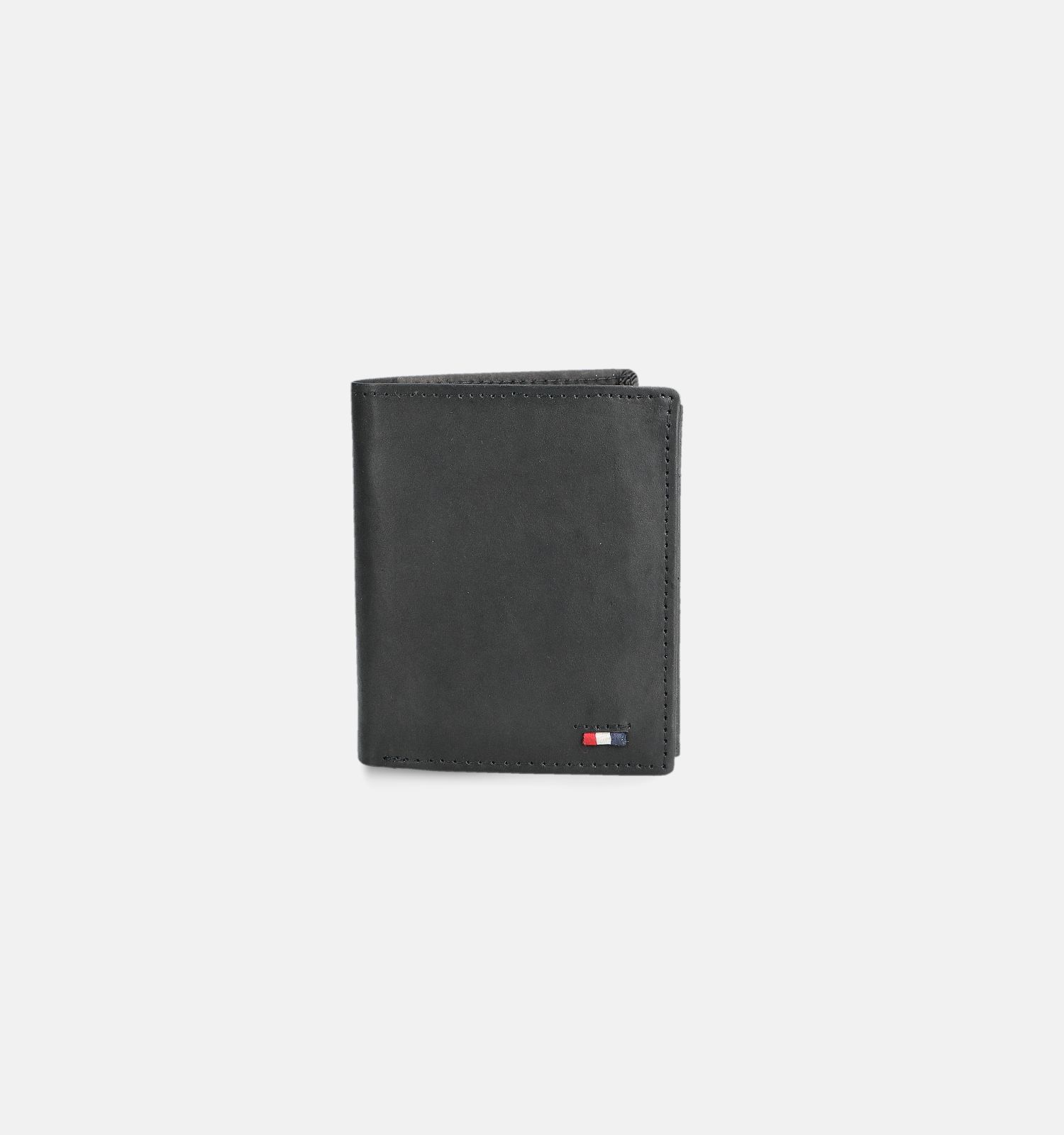 Euro-Leather Zwarte Portefeuille