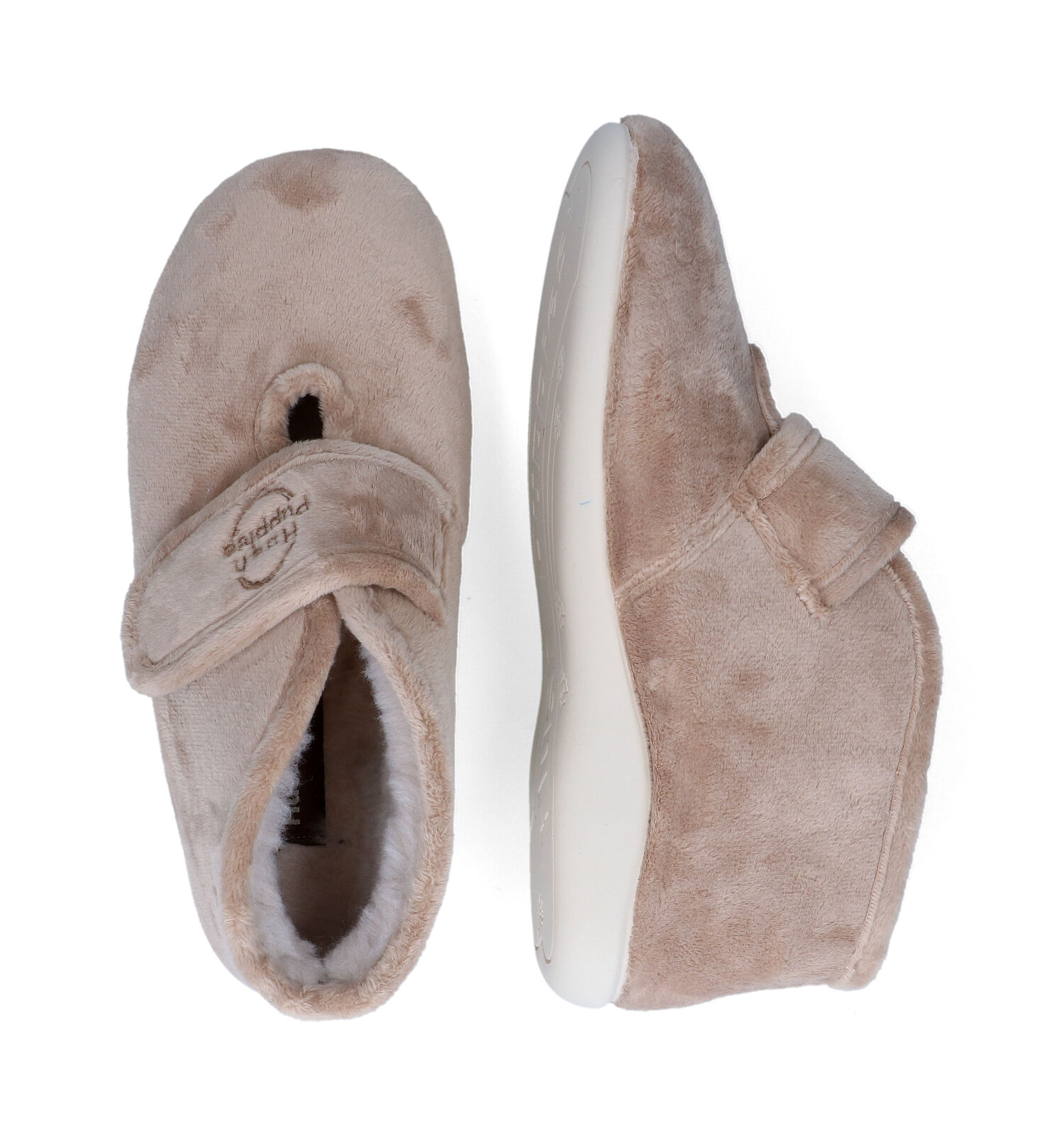Hush Puppies Orill Beige Pantoffels Gesloten pantoffels | TORFS.BE
