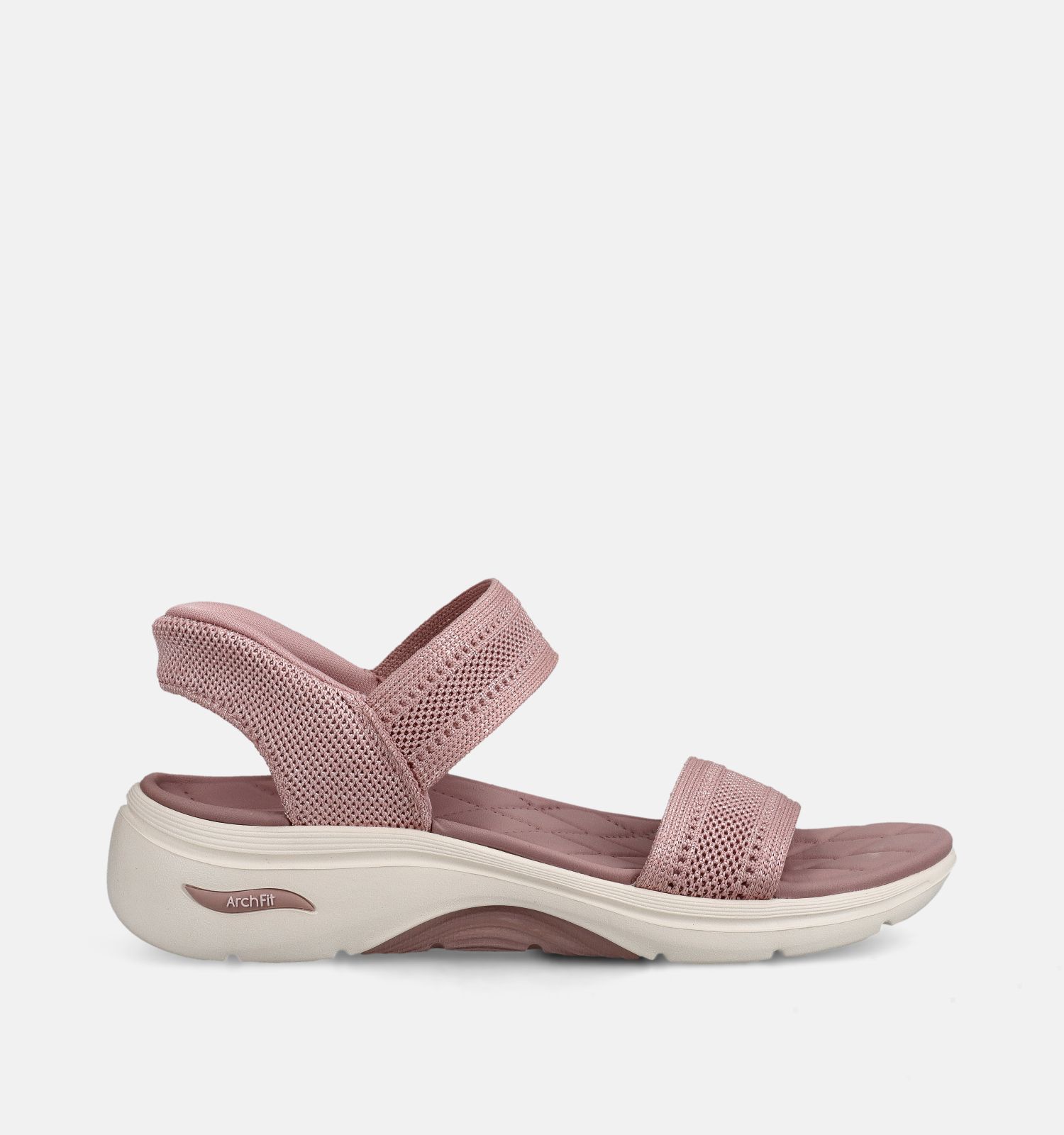 Skechers Go Walk Arch Fit Roze Sandalen