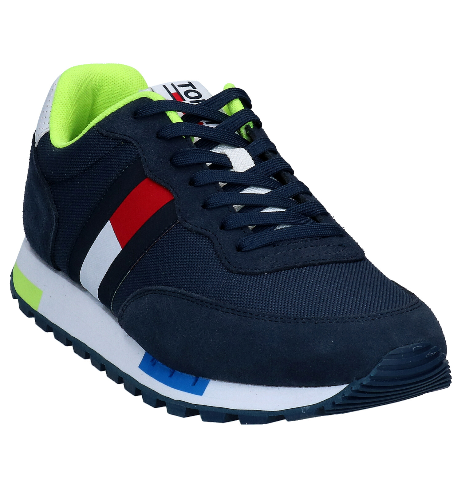 Tommy Hilfiger Retro Blauwe Sneakers | TORFS.BE | Gratis verzend en retour