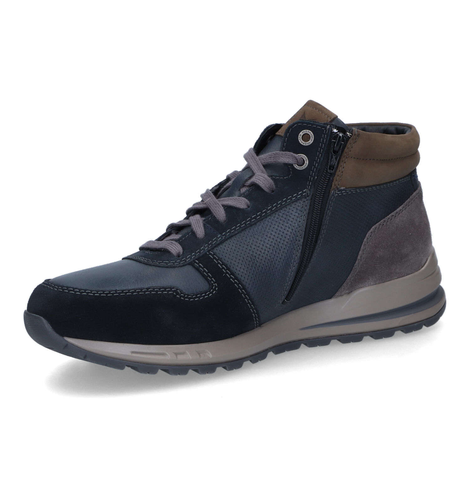 Vegetatie Knop attribuut Mephisto Boran Blauwe Bottines | Heren Hoge schoenen