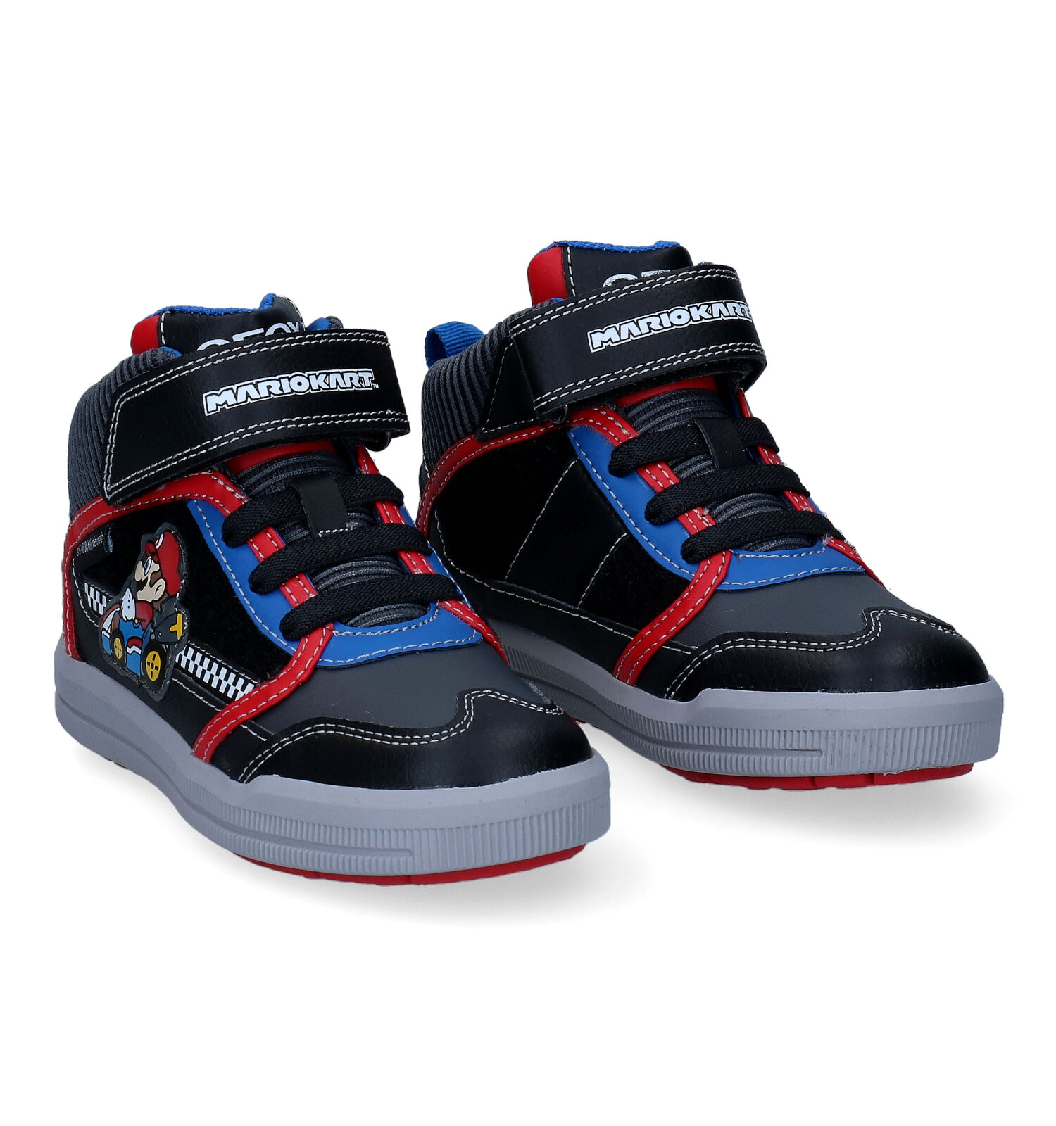 Geox MarioKart Arzach Zwarte Hoge Sneakers | TORFS.BE | Gratis verzend en  retour