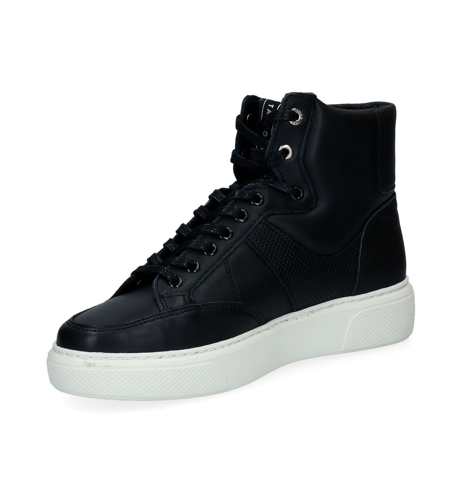 Tango Alex Zwarte Hoge Sneakers Dames Sneakers Online op TORFS.BE