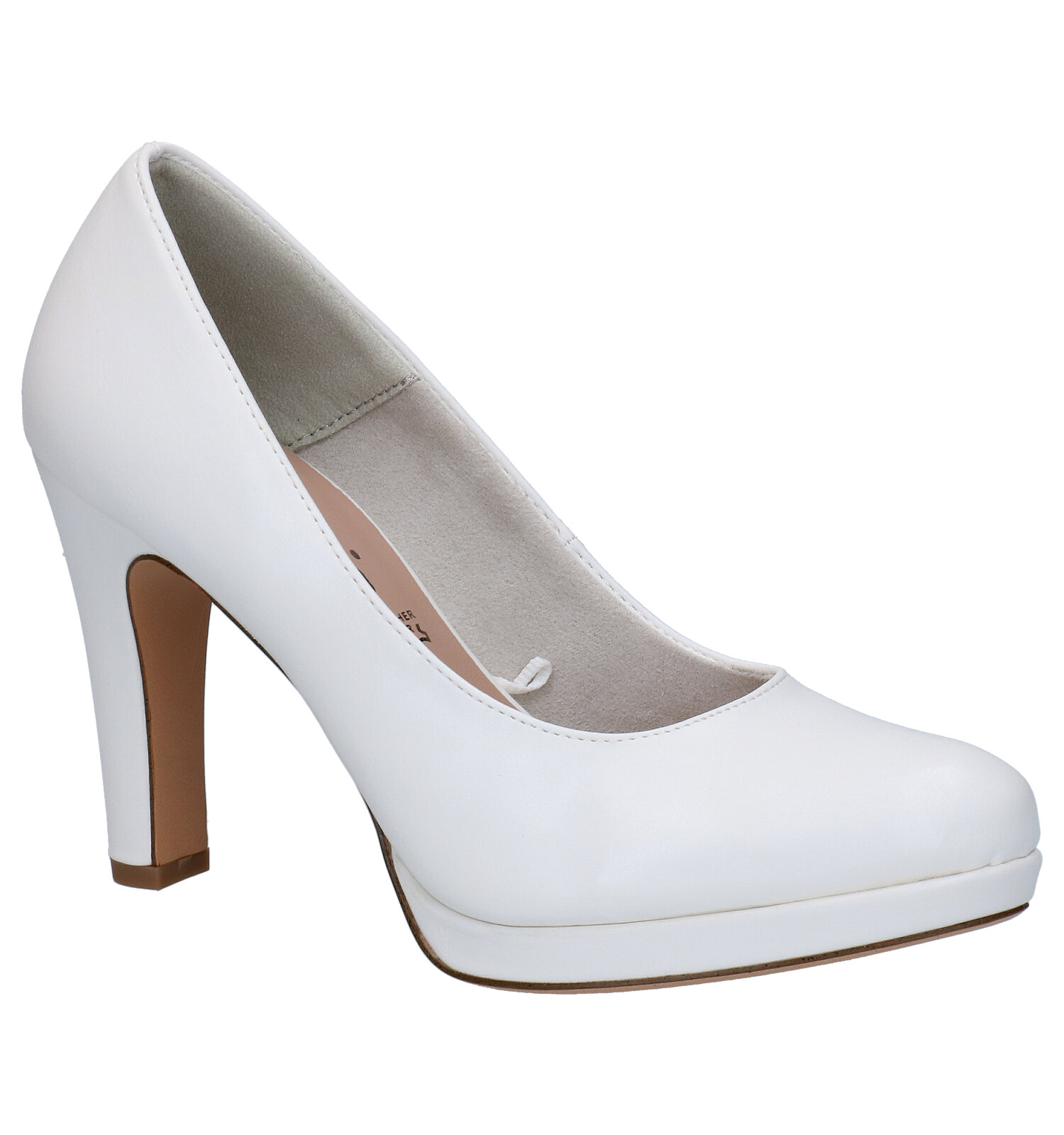 Tamaris TOUCH it Witte Pumps | TORFS.BE | Gratis verzend en retour